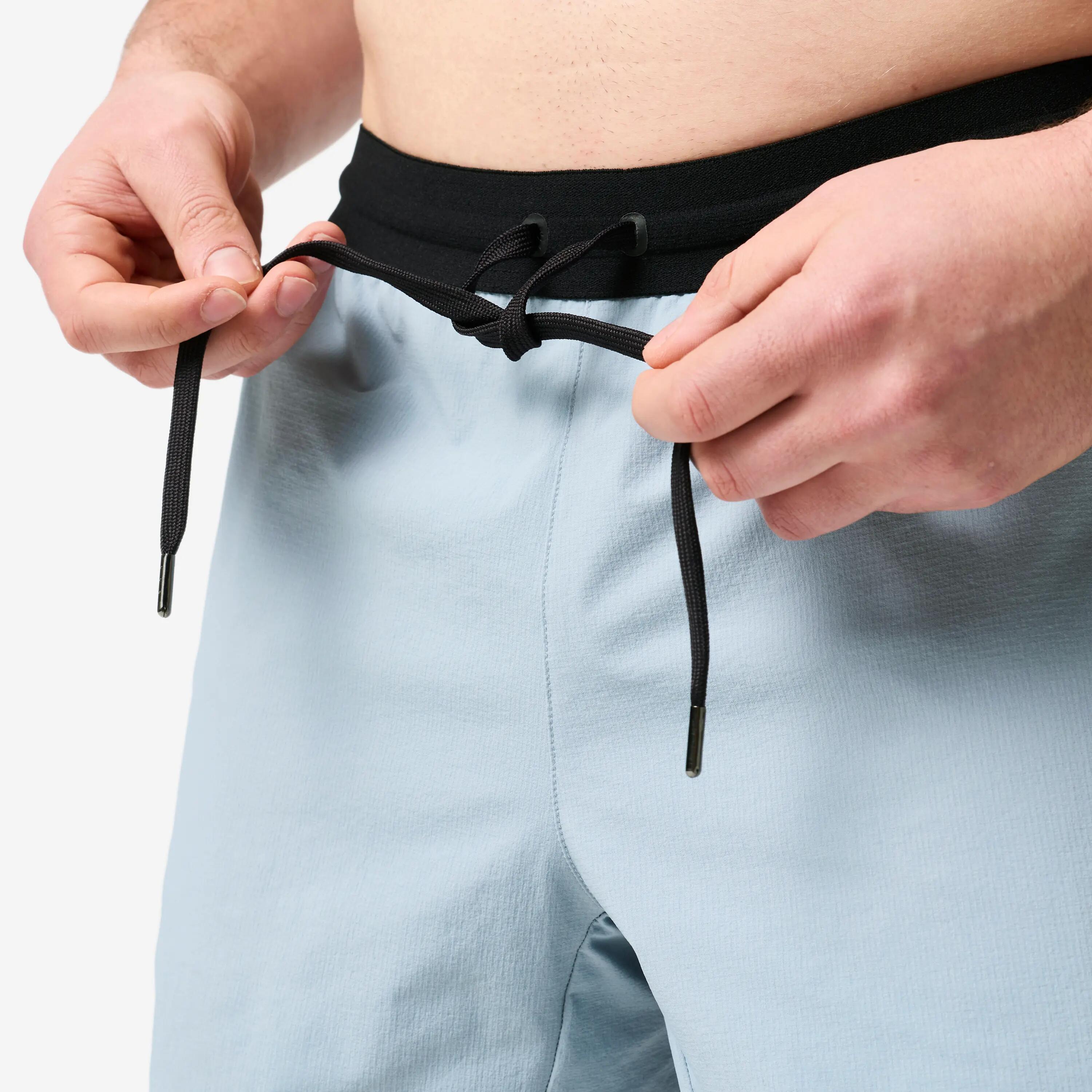 Calções Leves de Musculação Homem Azul Acinzentado 5/12