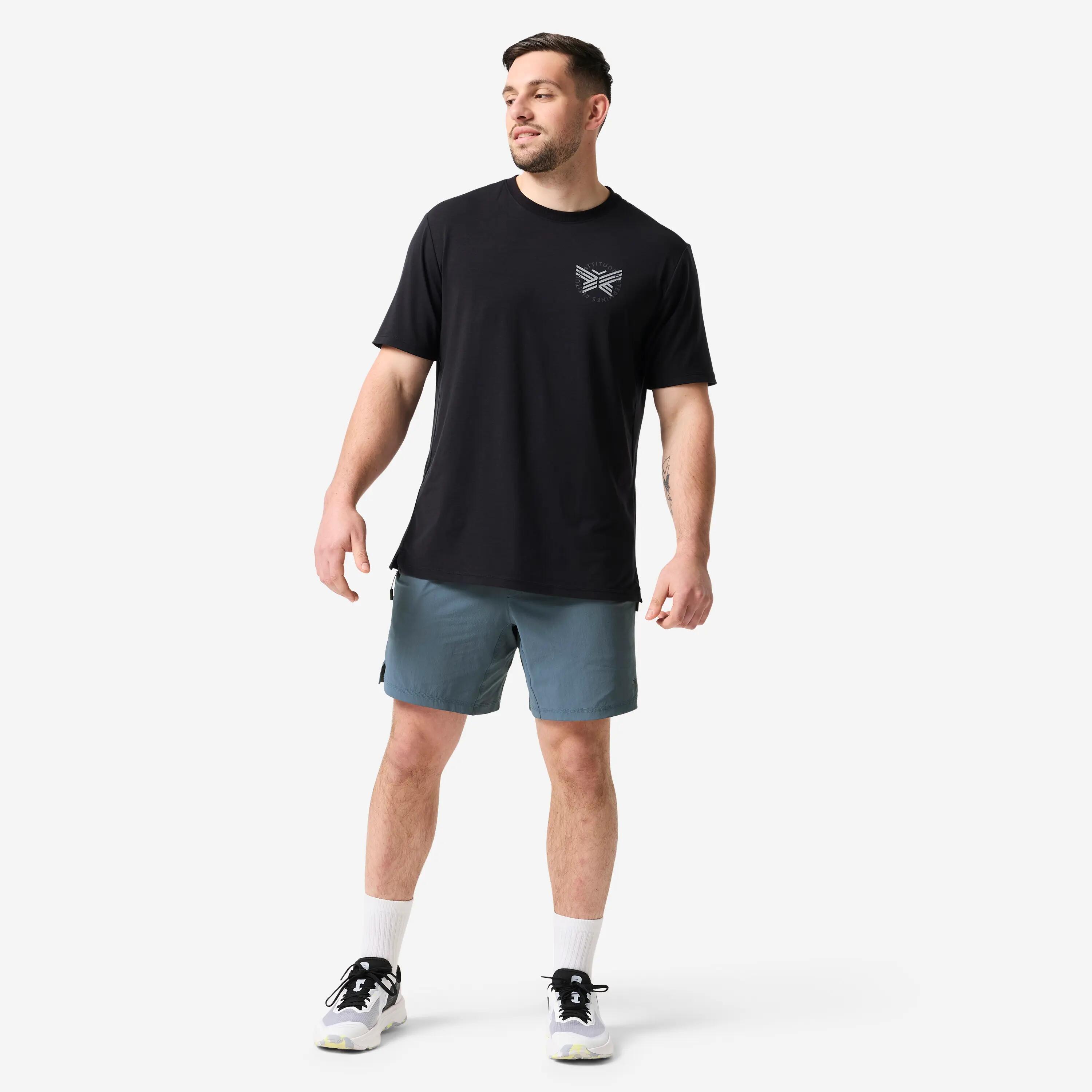 Short de sport mi-cuisse léger 18 cm homme 3/13
