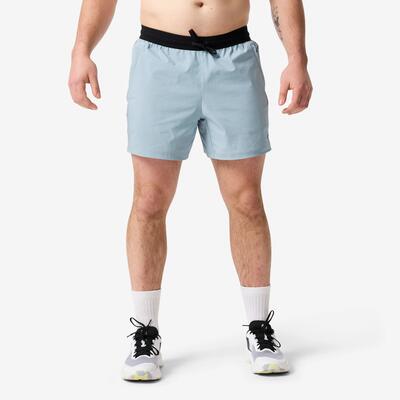 Short voor heren grijs/blauw