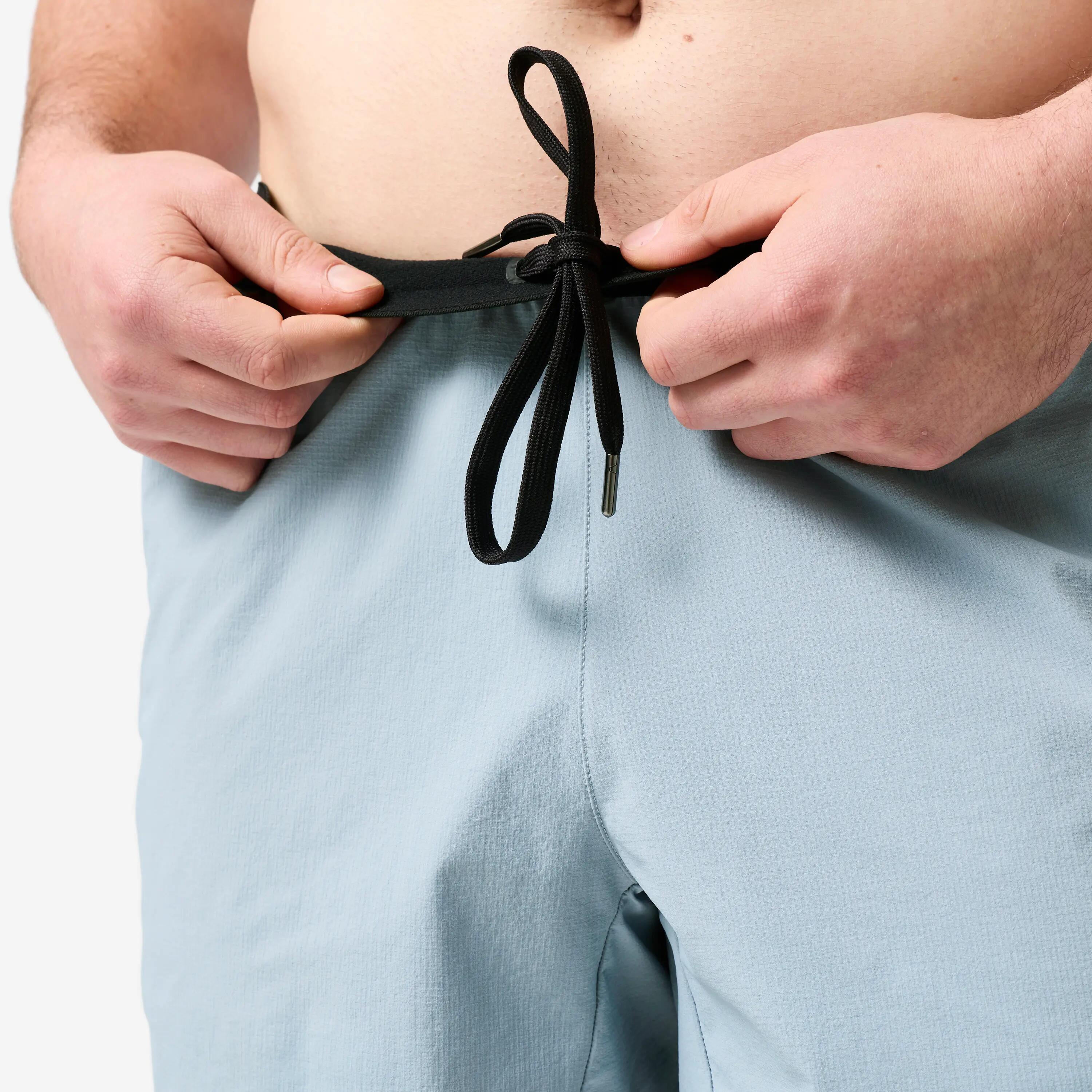 Calções Leves de Musculação Homem Azul Acinzentado 4/12