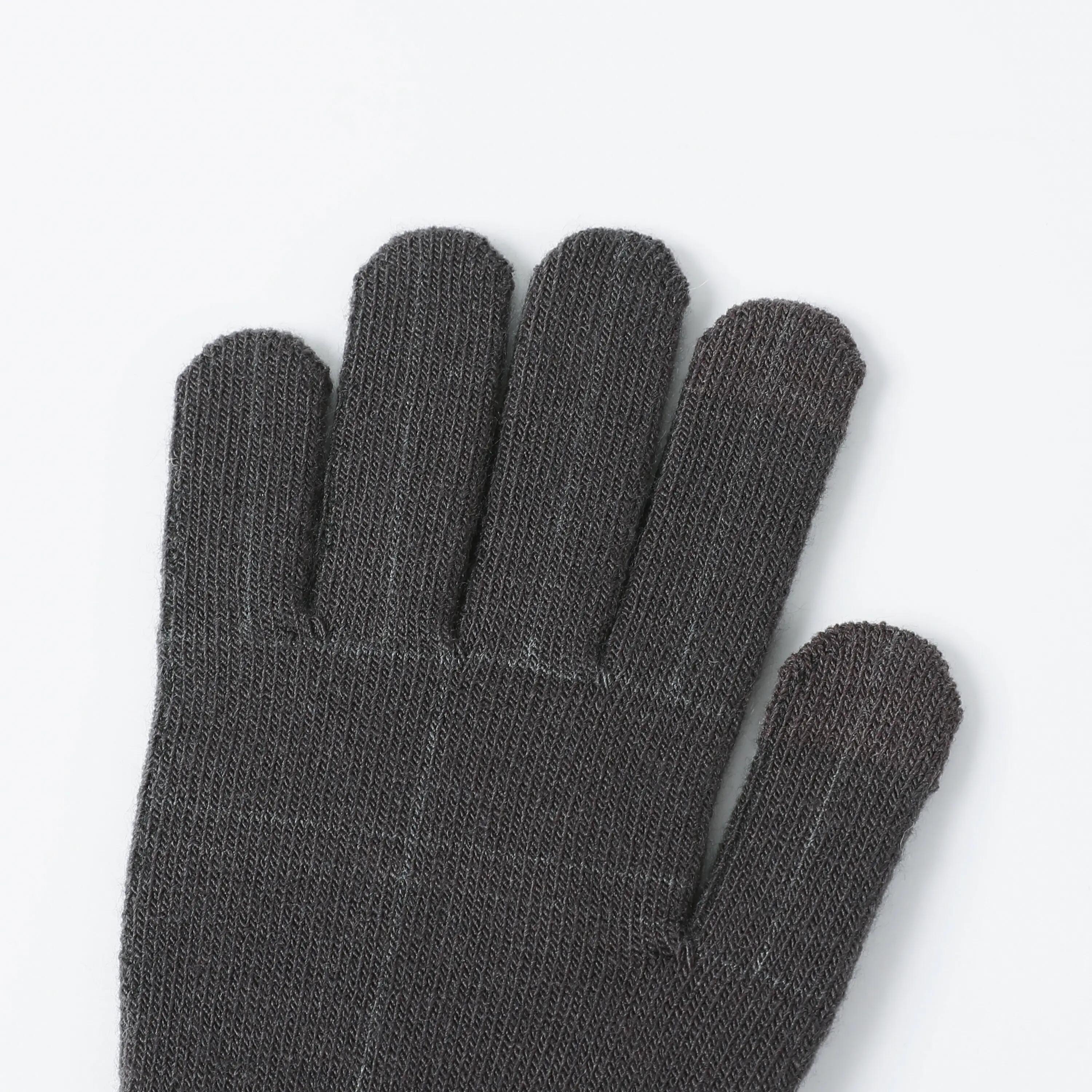 GLOVE HIKE 100 KNITTING GREY -  4