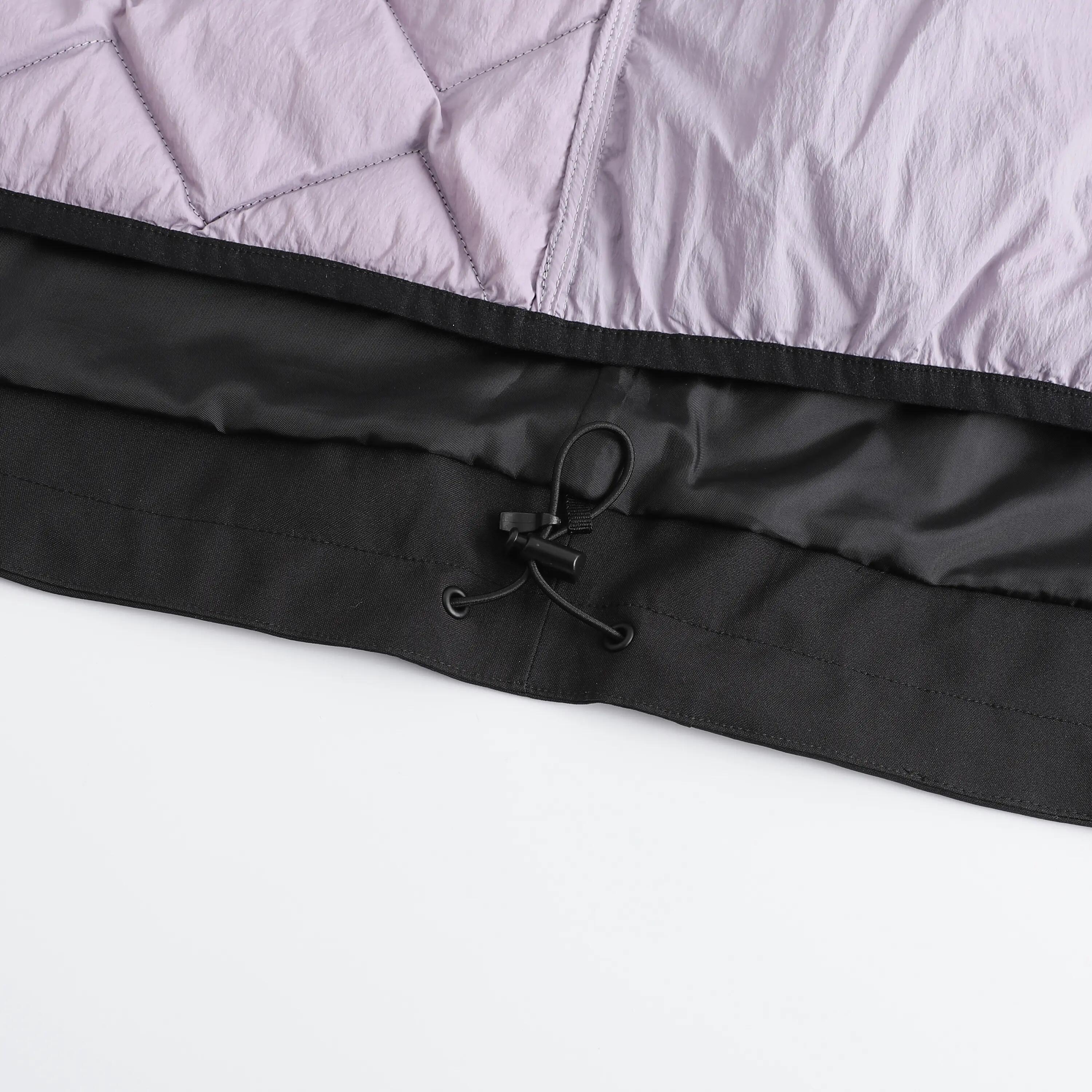 Piumino trekking donna NH500 3 in 1 nero 20/23