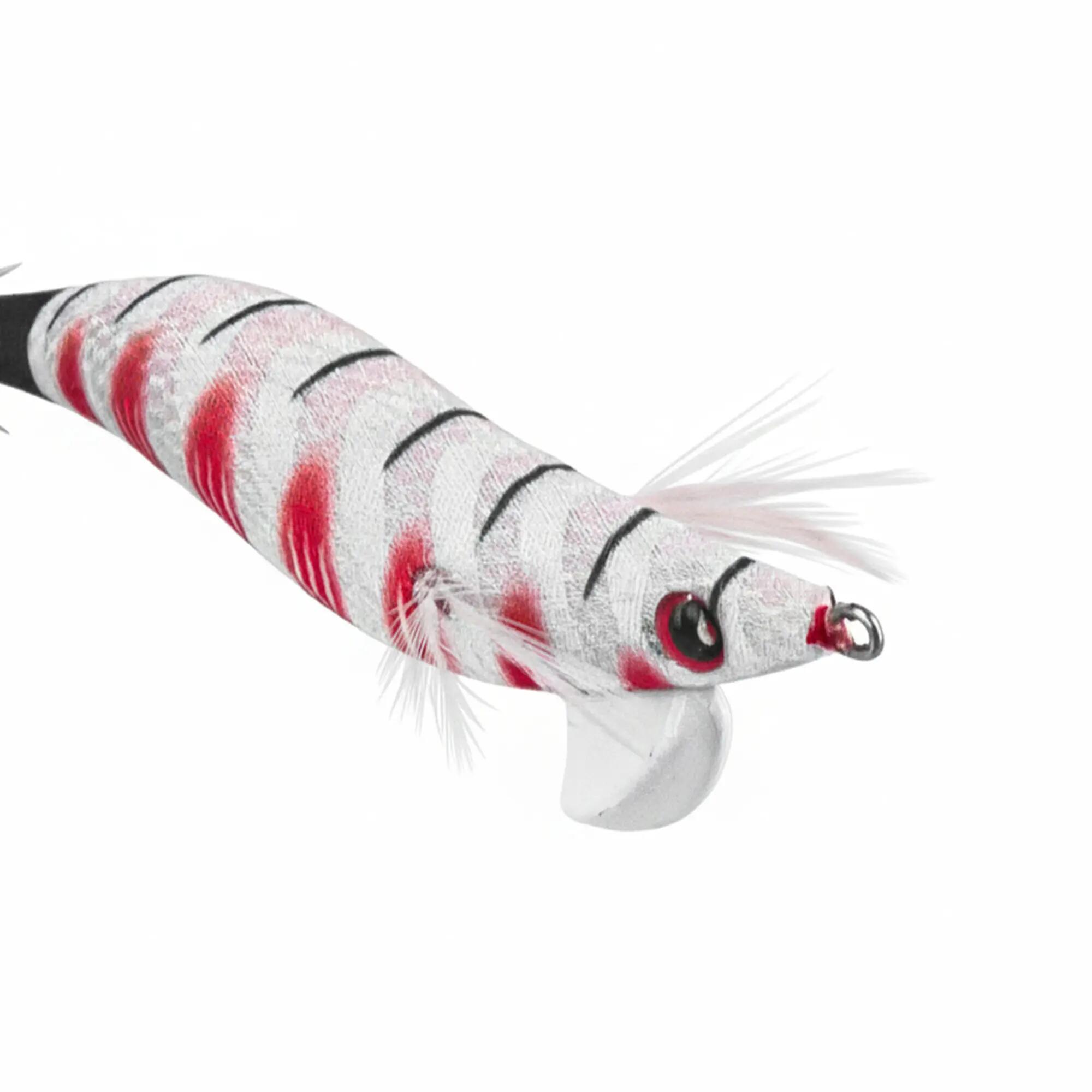 Totanara pesca in mare eging Jatsui Rush Egi Mutate #3.0 col.WH 4/4
