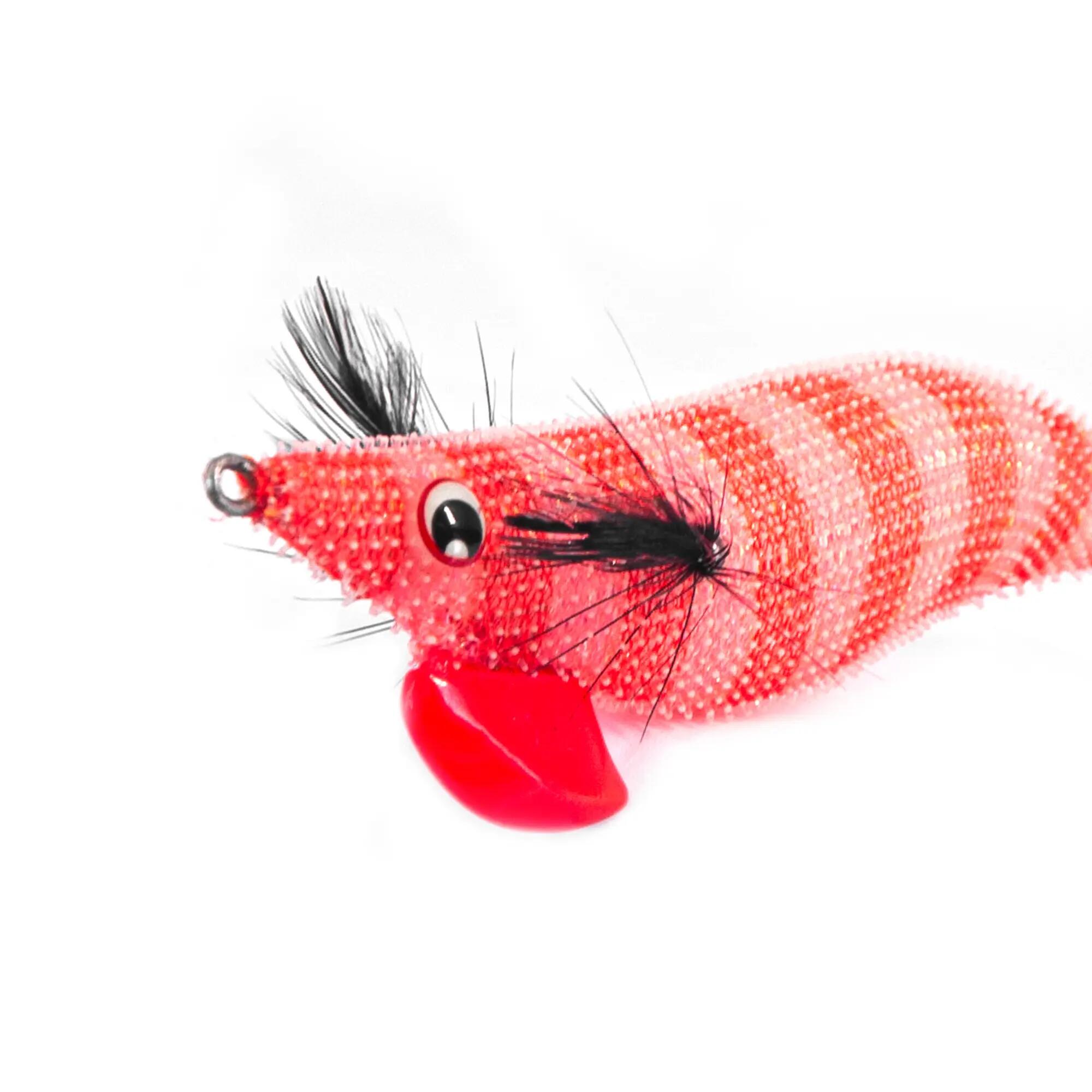 Totanara pesca in mare eging JATSUI RUSH EGI RUBBER #3.0 COL. RED 3/4