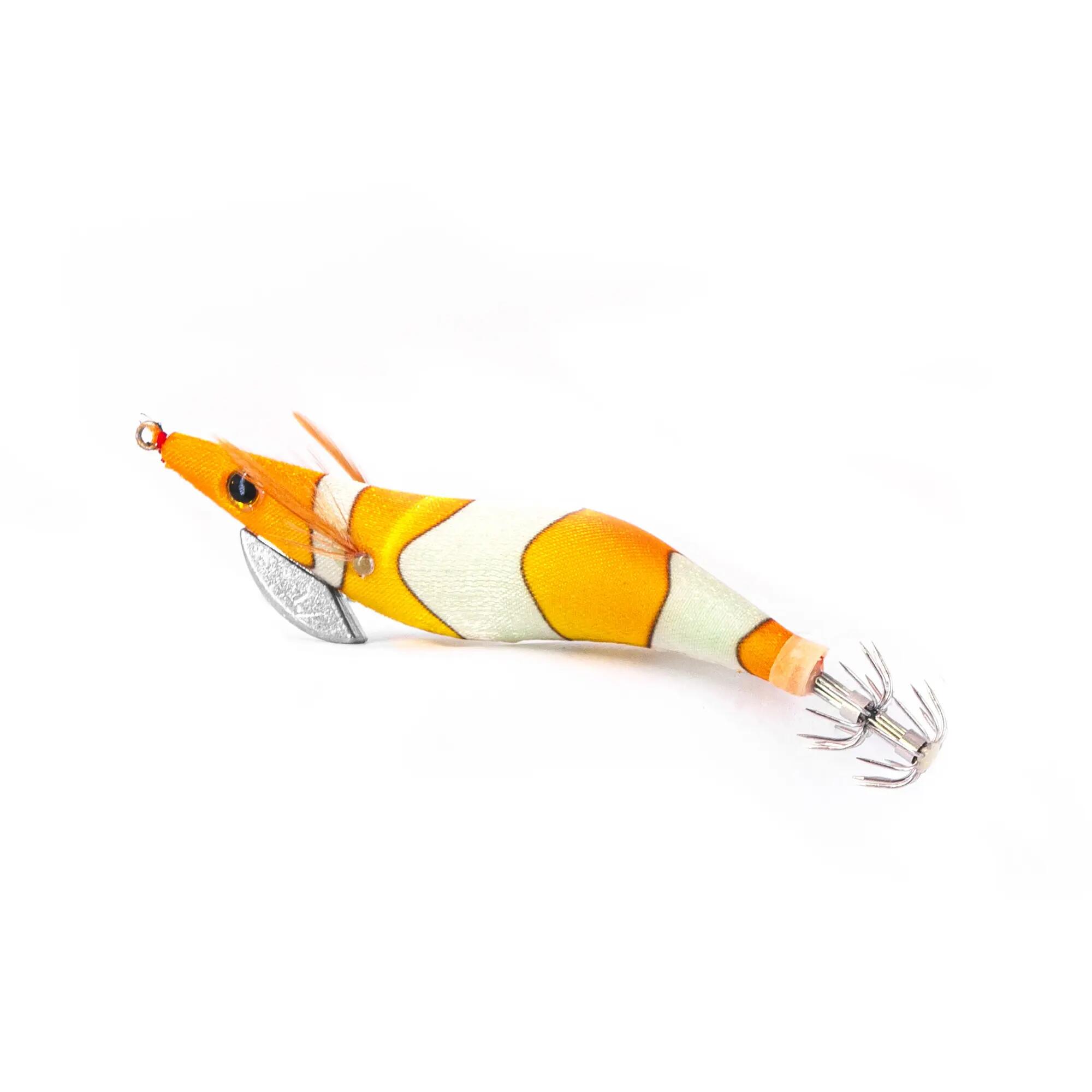 Totanara pesca in mare eging seppie calamari Kabo Squid Natural 3.0 col.106 2/4