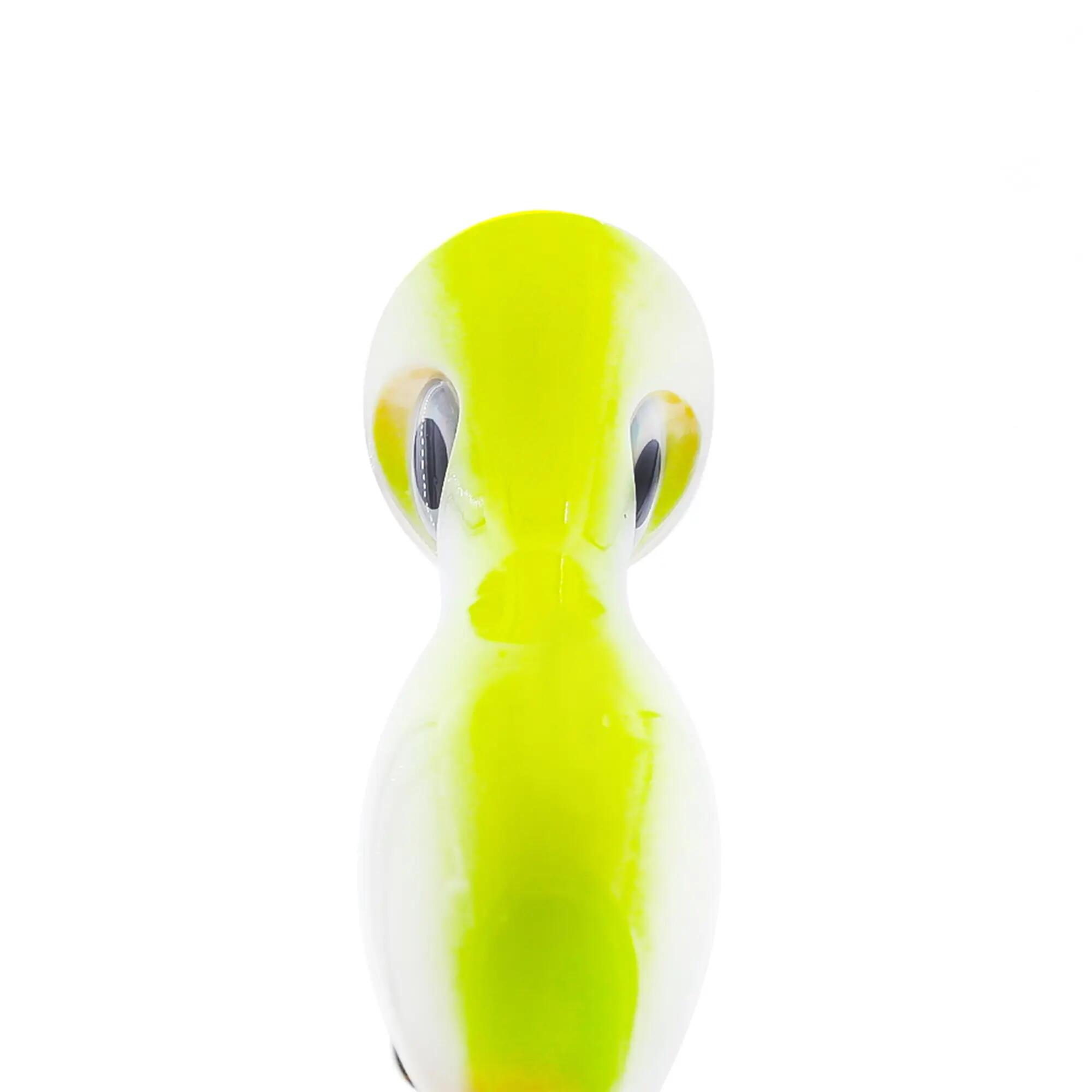 Popper spinning in mare SW Lethal Popper 10cm 30g dorso giallo ancorette VMC 4/4