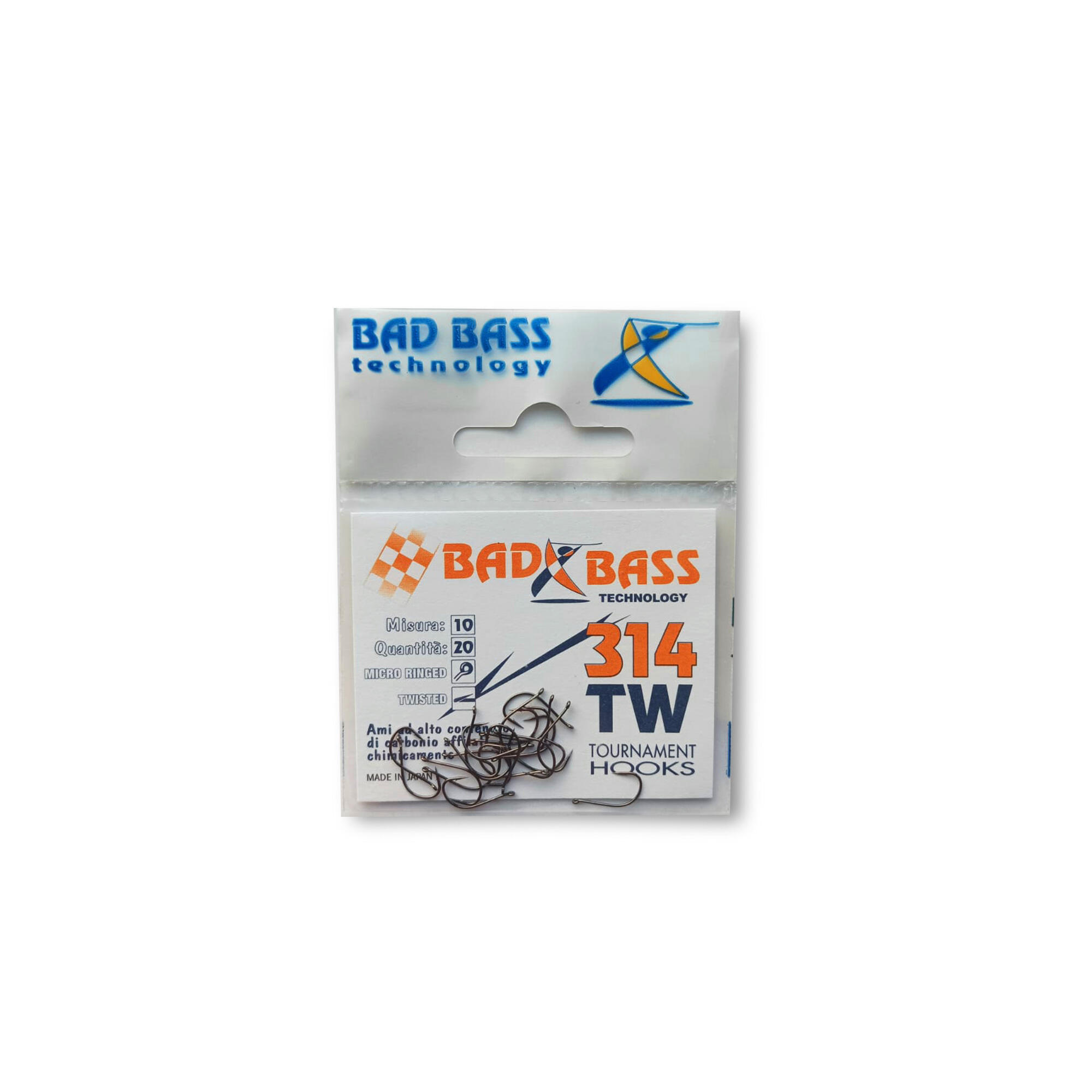 Ami pesca surfcasting Bad Bass Tournament 314 TW Black Nickel conf. 20pz 3/3