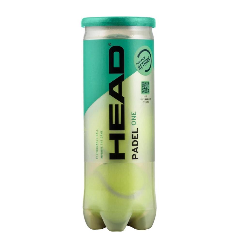 Pelotas de pádel Easy Control Head Padel One Amarillo