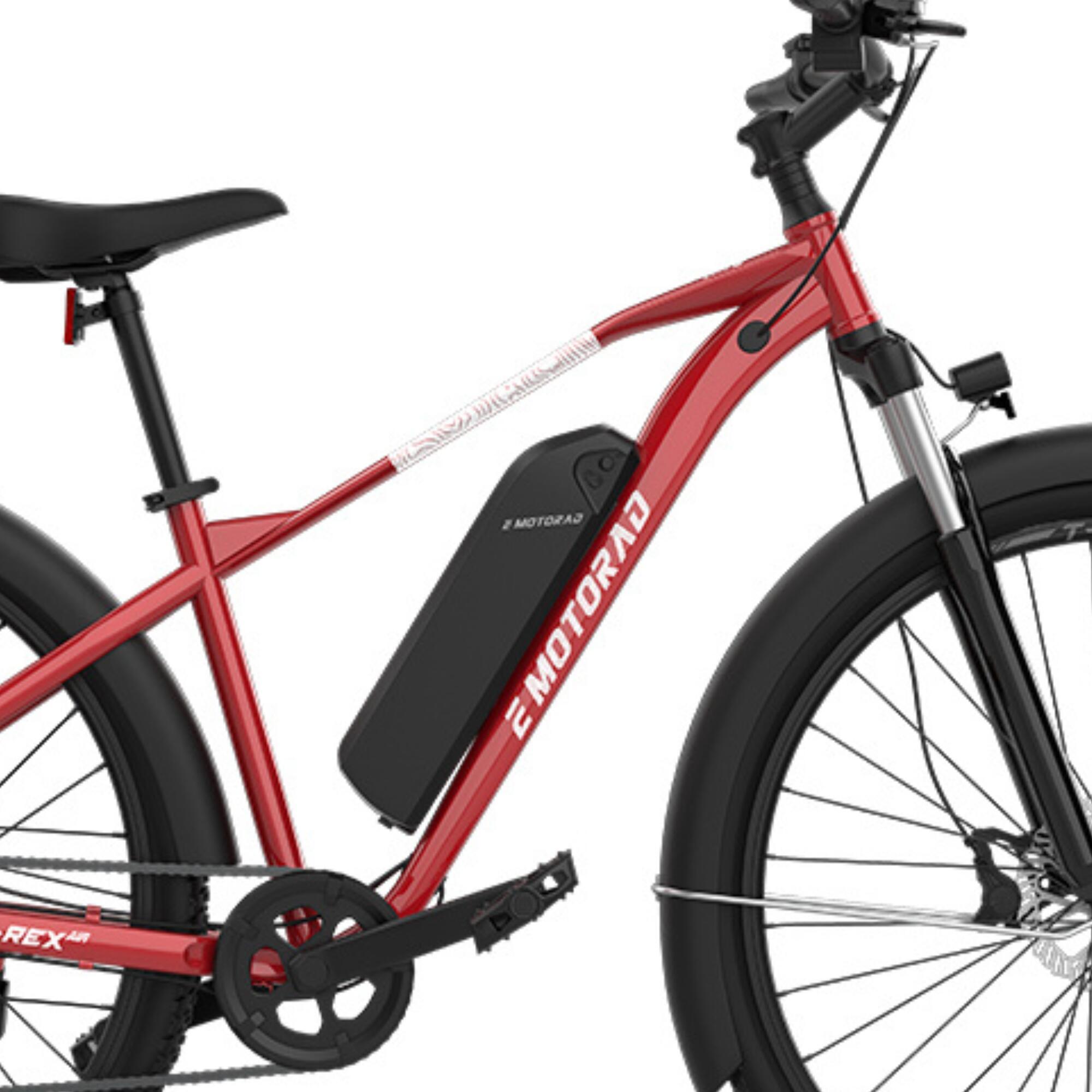 Bicicleta eléctrica de montaña Emotorad 29'' T-Rex Air 2.0 roja 2/6