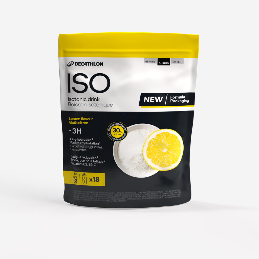 Isotonic drink powder (under 3 hours) lemon, ISO 625g