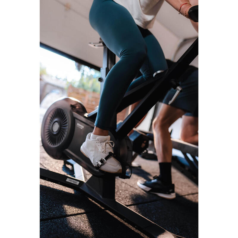 Colanți de sport talie înaltă și elastici, albastru Damă 