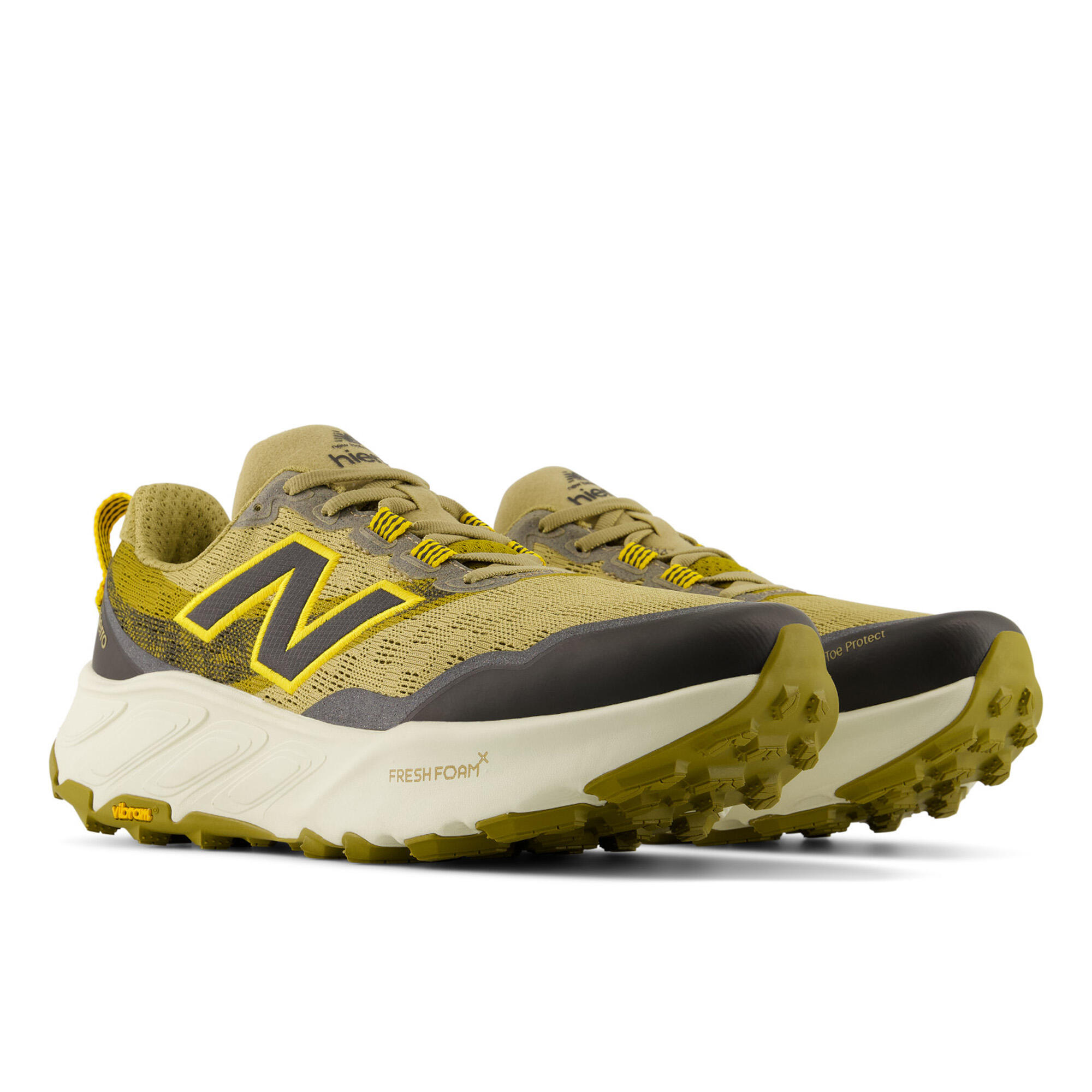 Chaussures de trail running homme, New Balance Fresh Foam x Hierro V9 gris jaune 5/7