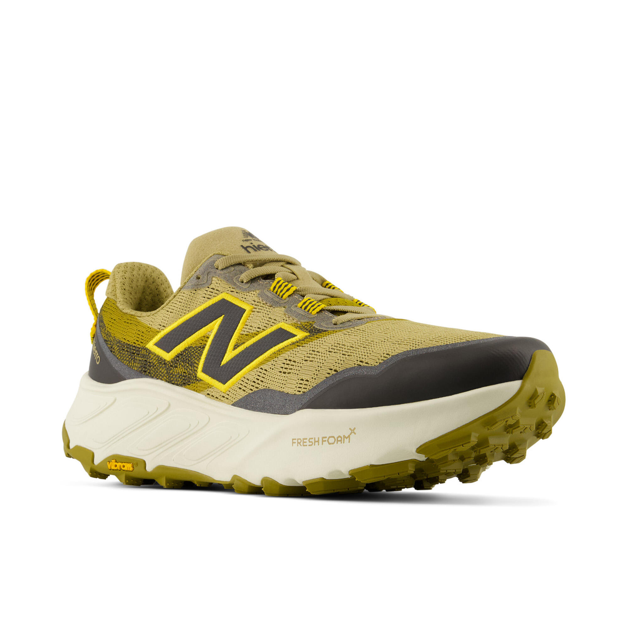Chaussures de trail running homme, New Balance Fresh Foam x Hierro V9 gris jaune 3/7