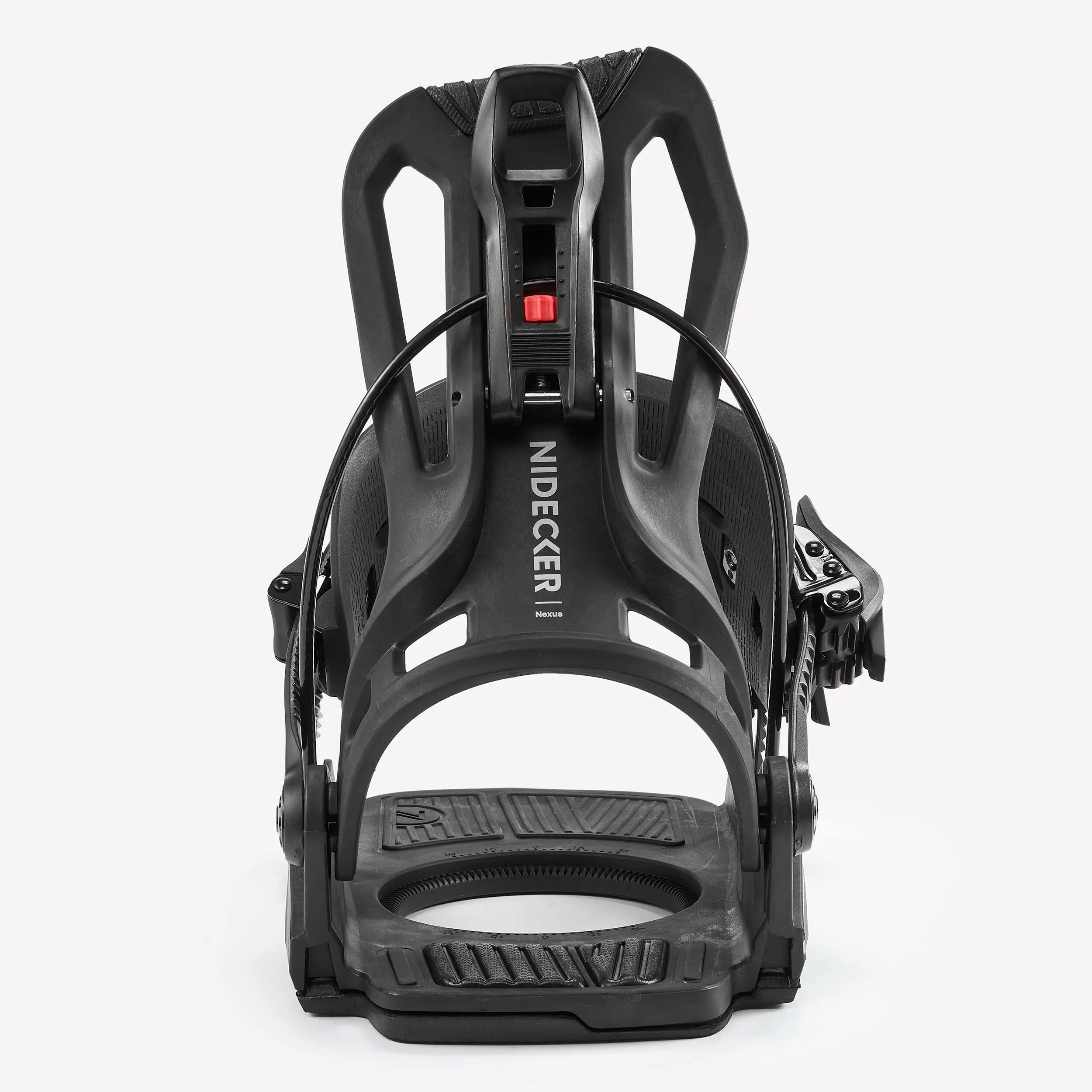 Fixations snowboard rapide unisexe all mountain - Nidecker FLOW NEXUS Noir 4/6