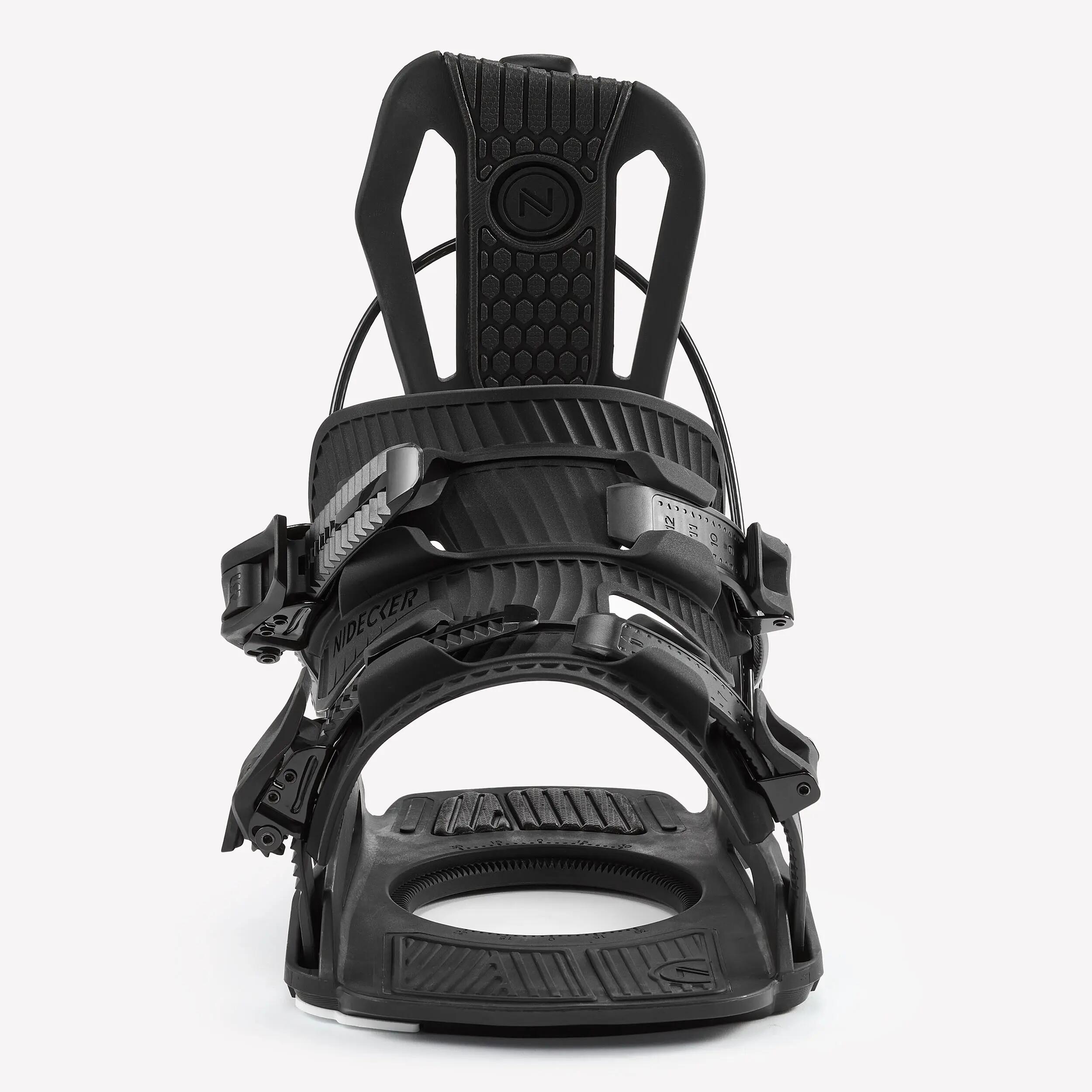 Fixations snowboard rapide unisexe all mountain - Nidecker FLOW NEXUS Noir 3/6
