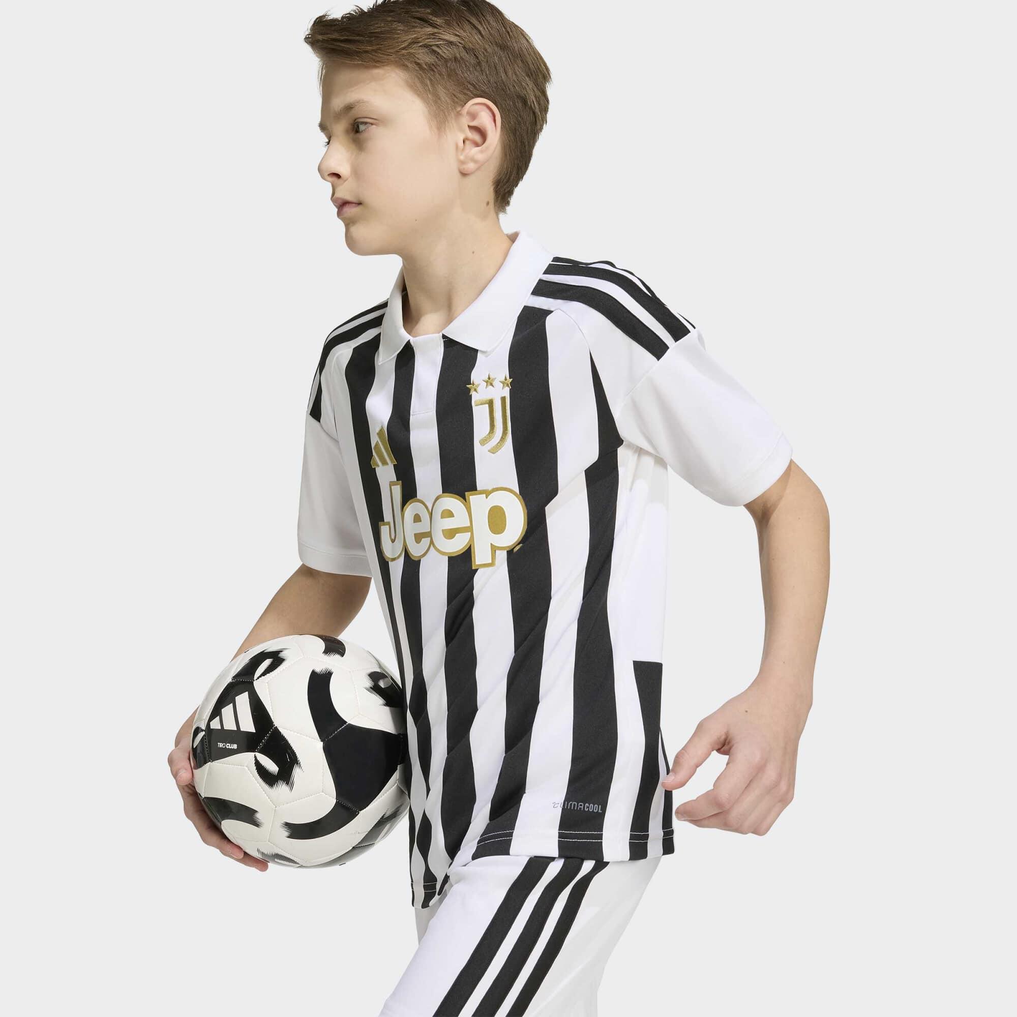 Kinder Fußball Trikot R- Juventus Turin Heim 26/27 Replika 2/8