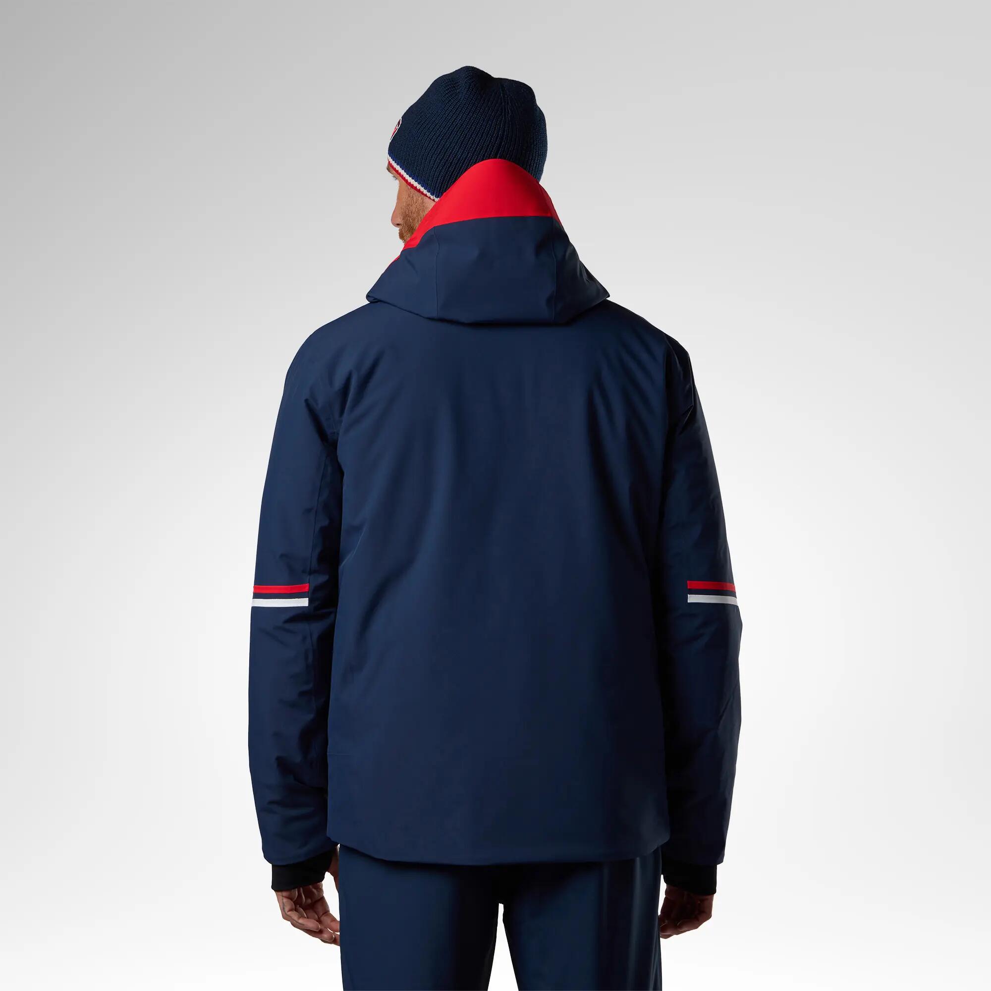 Jaqueta d'esquí impermeable home Rossignol Strawpile blau marí  3/9