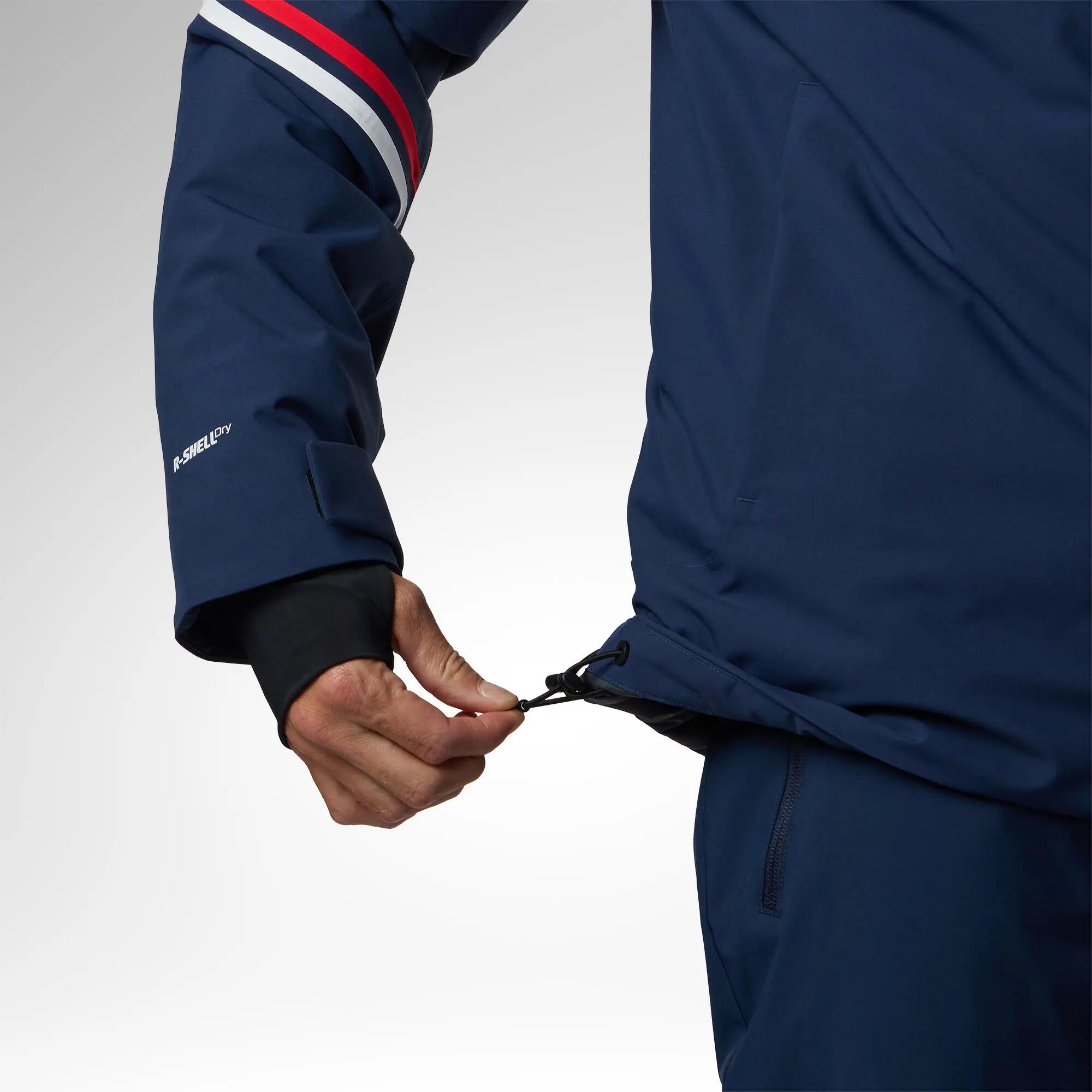 Jaqueta d'esquí impermeable home Rossignol Strawpile blau marí  5/9