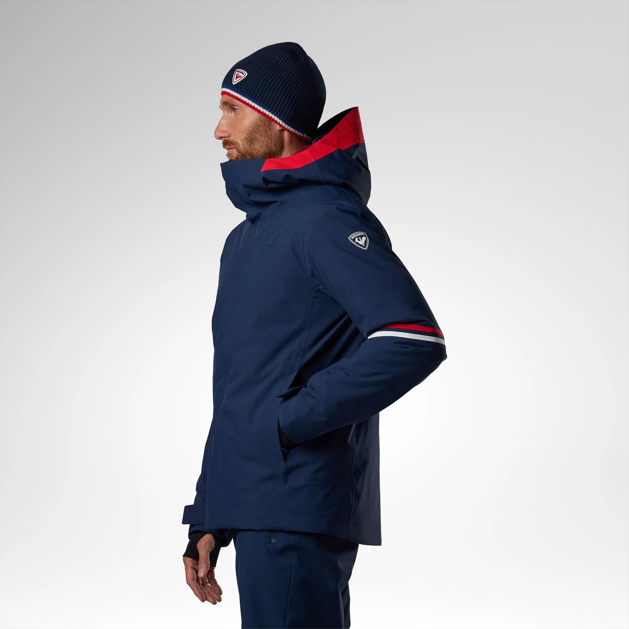 Jaqueta d'esquí impermeable home Rossignol Strawpile blau marí  4/9