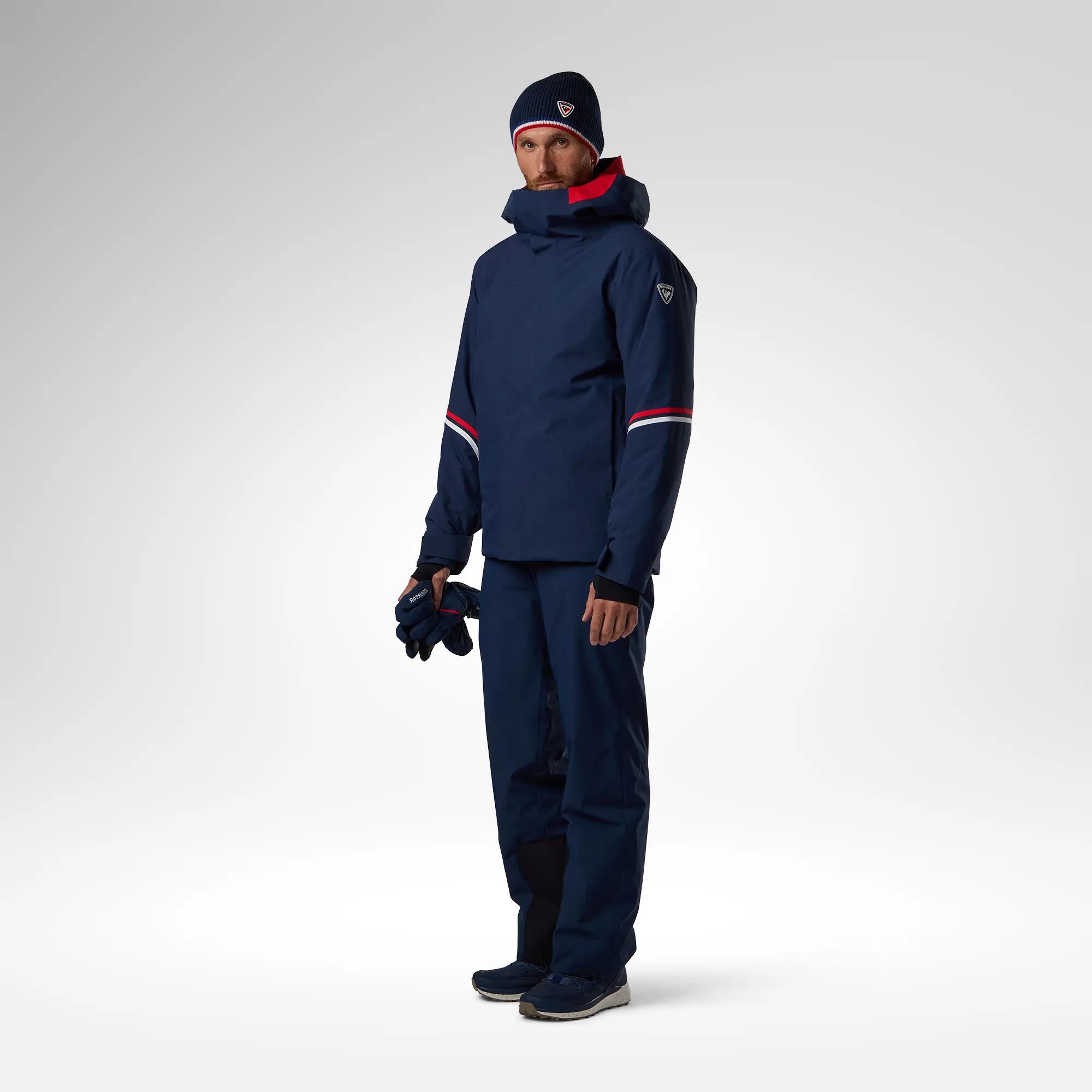Jaqueta d'esquí impermeable home Rossignol Strawpile blau marí  2/9