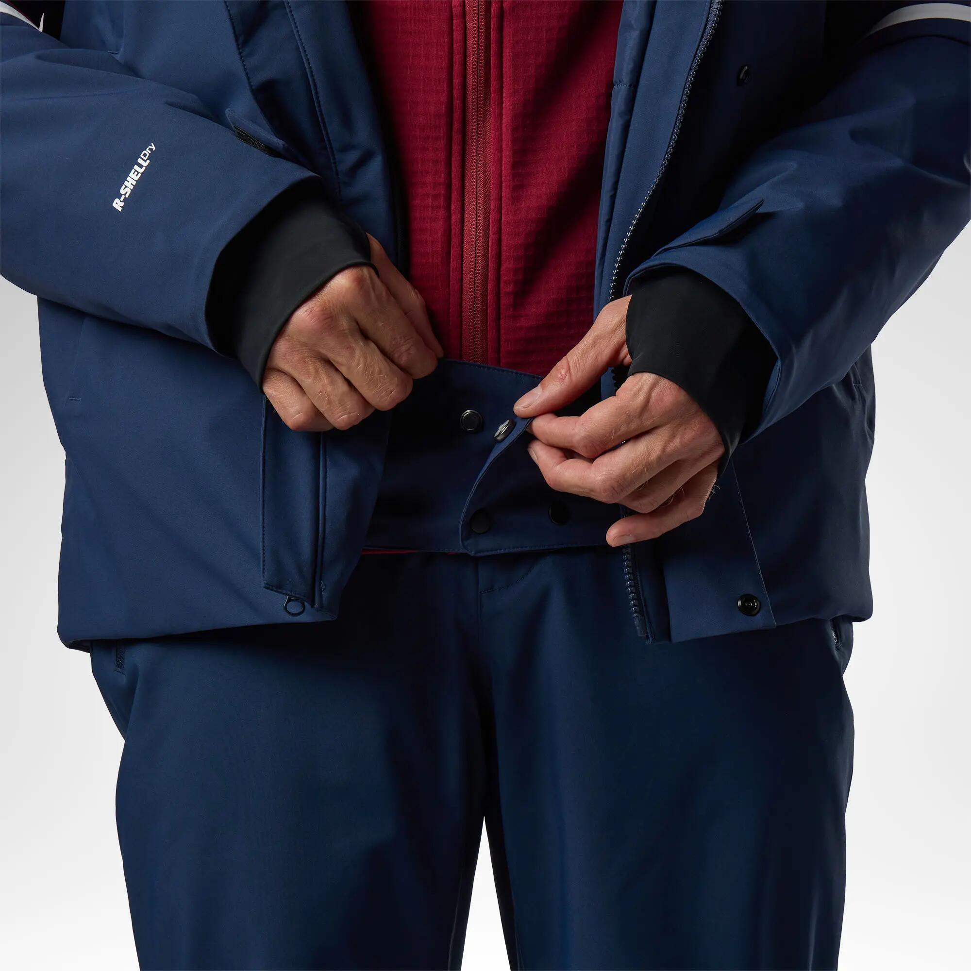 Jaqueta d'esquí impermeable home Rossignol Strawpile blau marí  7/9