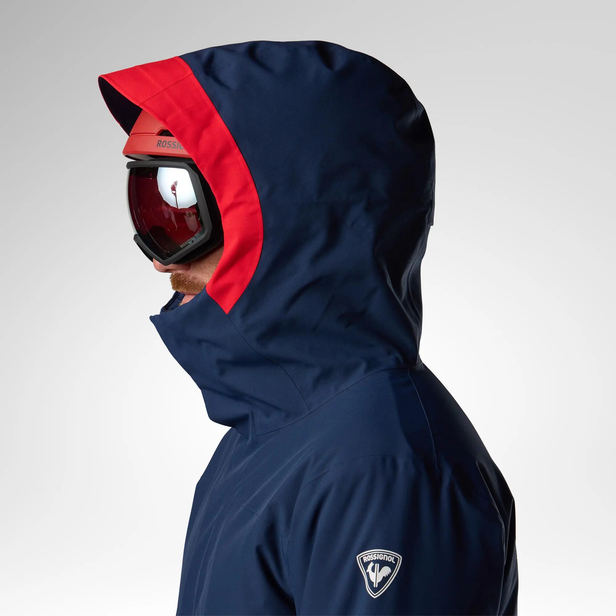 Jaqueta d'esquí impermeable home Rossignol Strawpile blau marí  8/9