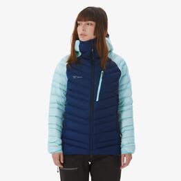 Doudoune Duvet Alpinism Femme - Bleu marine / Bleu arctique