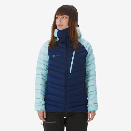 Doudoune Duvet Alpinism Femme - Bleu marine / Bleu arctique