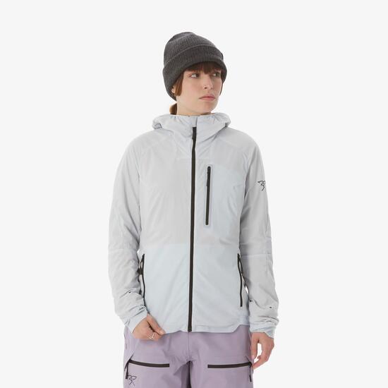 Veste de ski de randonnée chaude et respirante femme, Wilder bleu