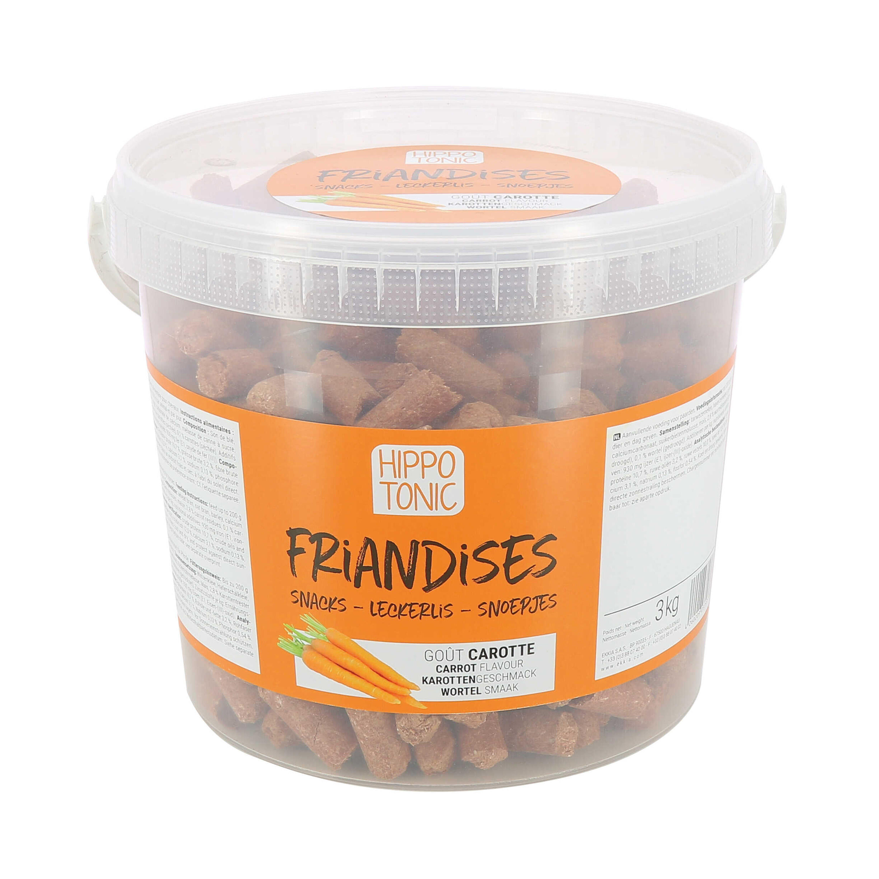 Gustare echitație Morcovi 3 kg Cal/Ponei