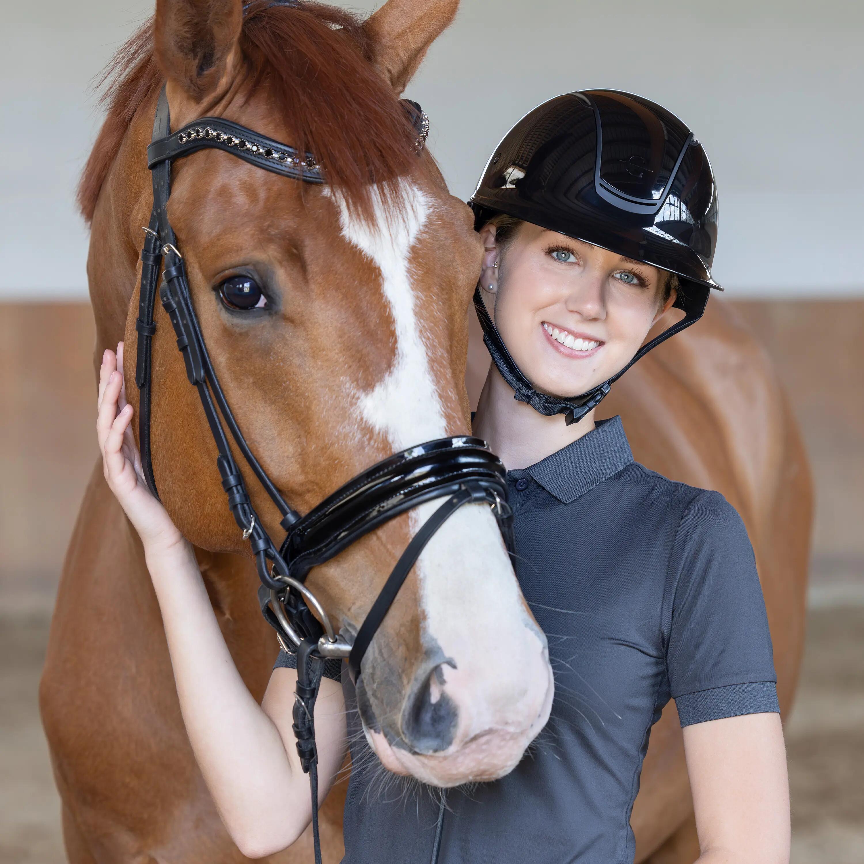 Casque d'équitation Eclipe Polo Brillant 6/6