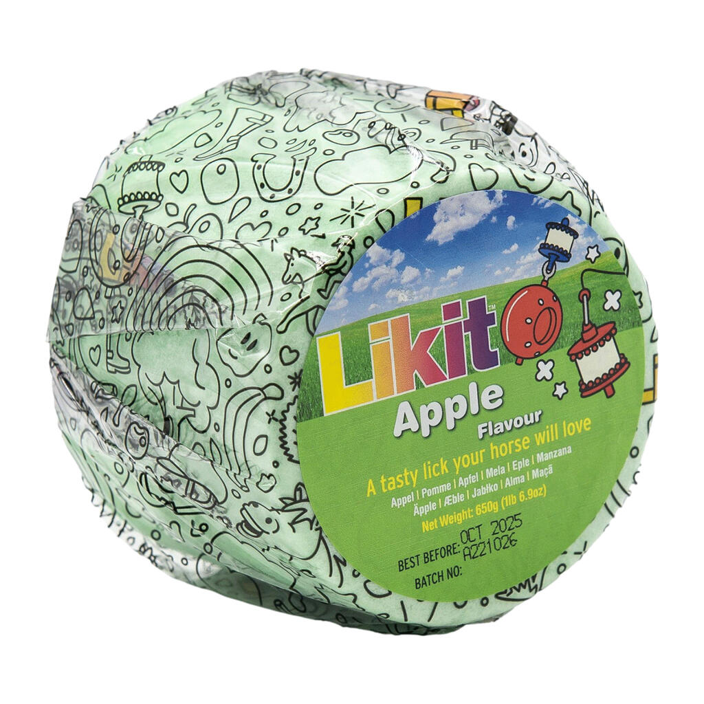 Leckstein Likit Pony/Pferd Apfel 650 g