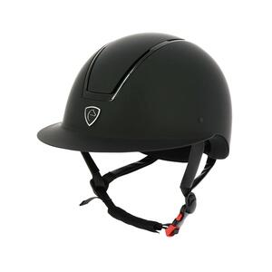 Casco Equitación Glint Adultos/Niños Negro Mate