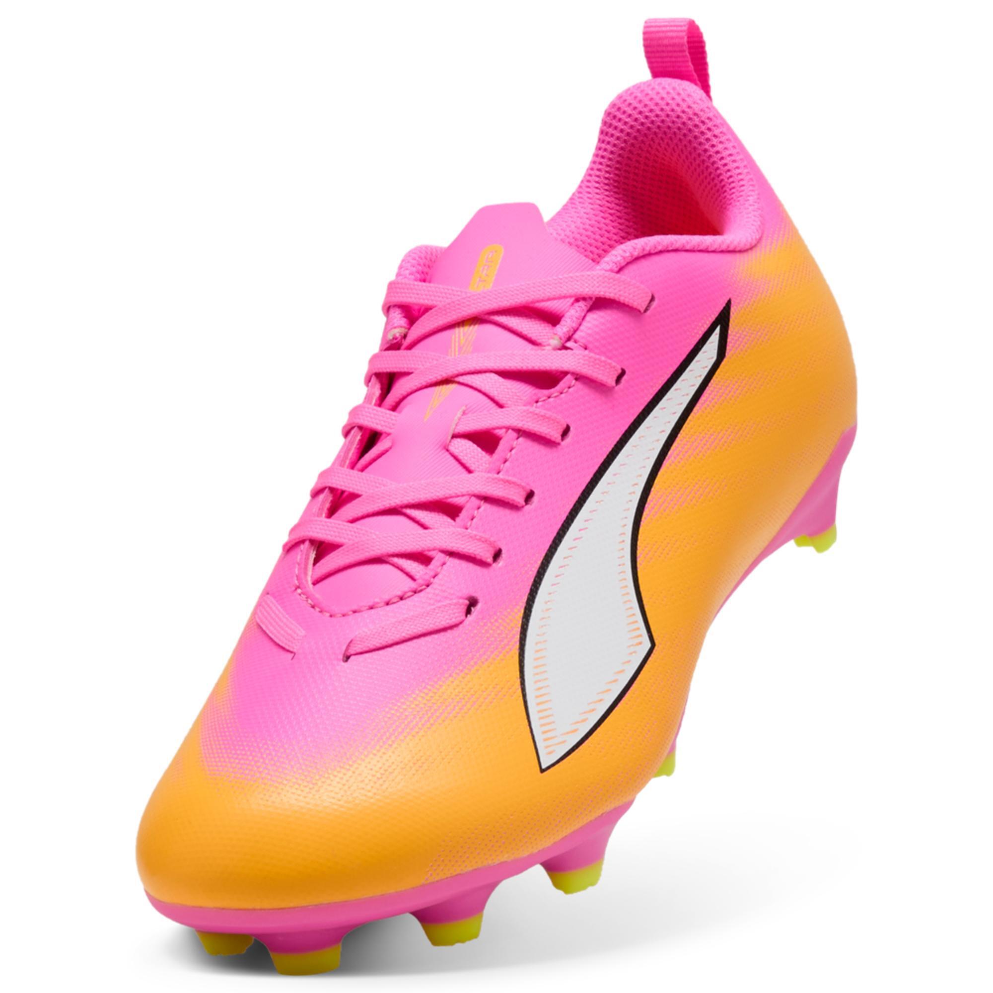 Buty dla dzieci do piłki nożnej PUMA ULTRA 6 PLAY FG AG Jr Poison 3/4