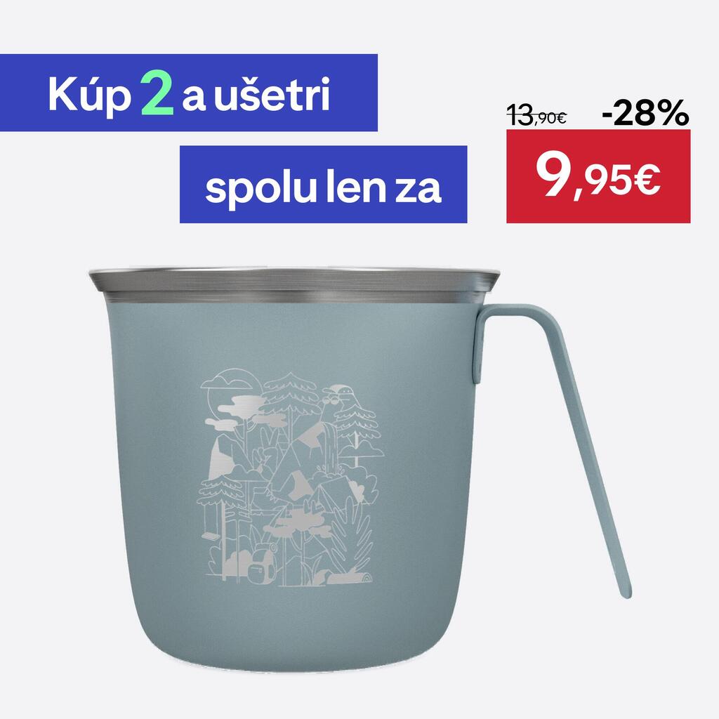 Antikorová šálka 500 0,3 l modrá