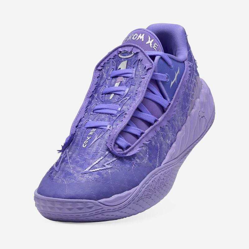 Ghete de baschet LaMelo Ball MB05 Low mov-lavandă adulți