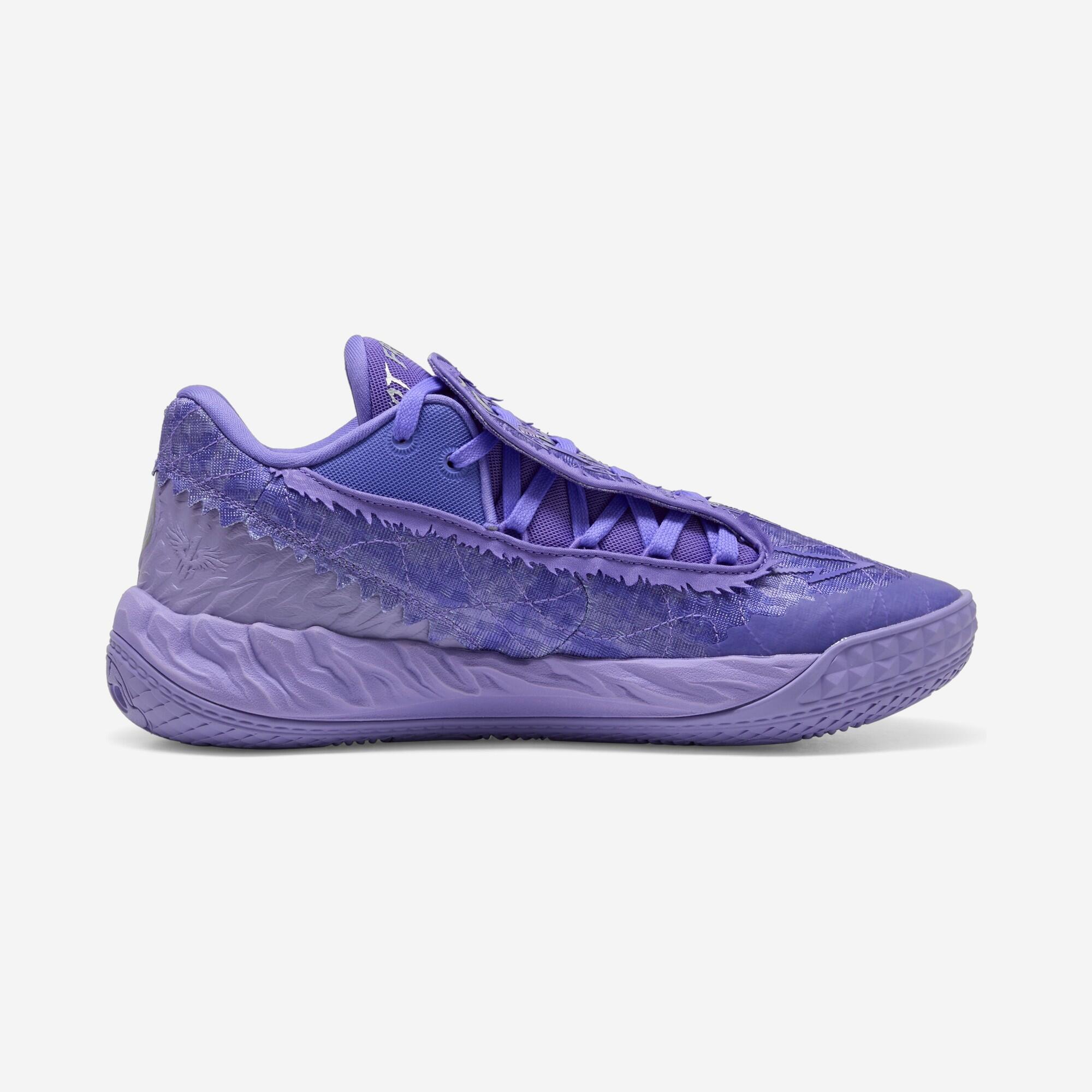 Sapatilhas de Basquetebol Adulto LaMelo Ball MB05 Low violeta/lavanda 7/7