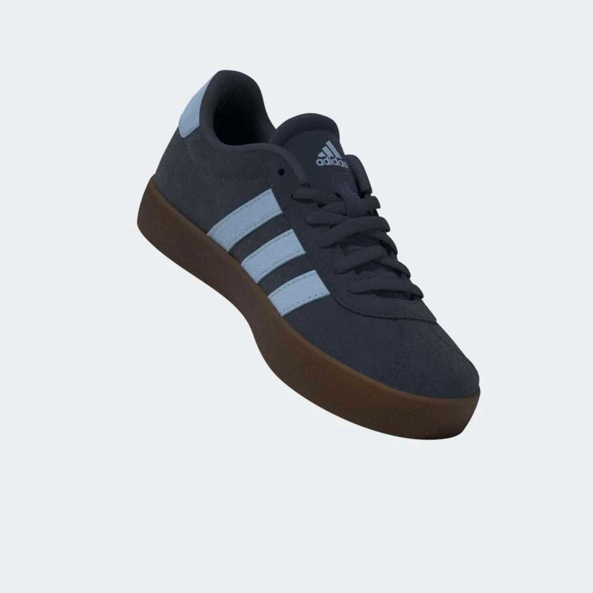 Încălțăminte din piele ADIDAS VL COURT, albastru, copii 7/12