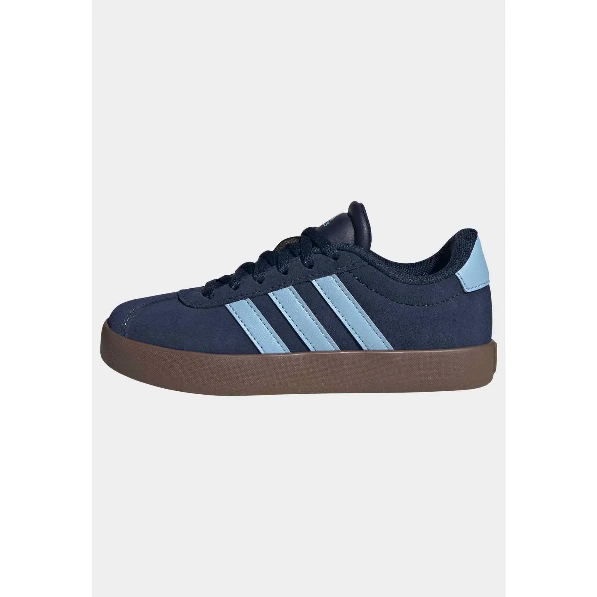 Încălțăminte din piele ADIDAS VL COURT, albastru, copii 6/12