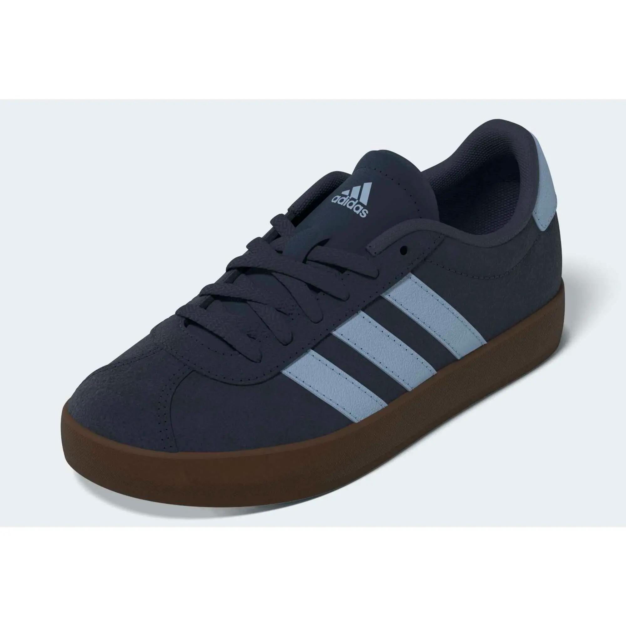 Încălțăminte din piele ADIDAS VL COURT, albastru, copii 8/12