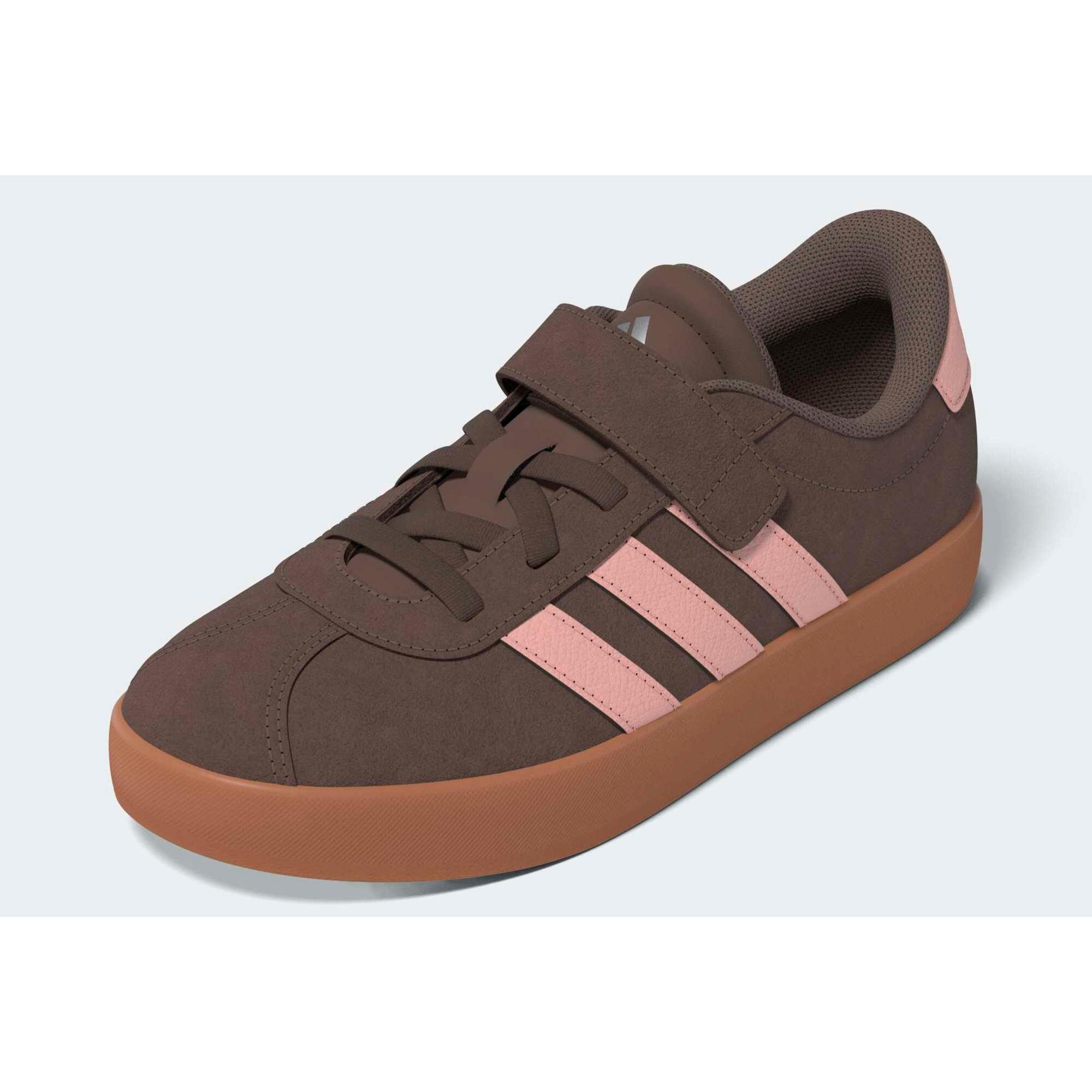 Scarpe da ginnastica bambino cuoio rosa 3/5