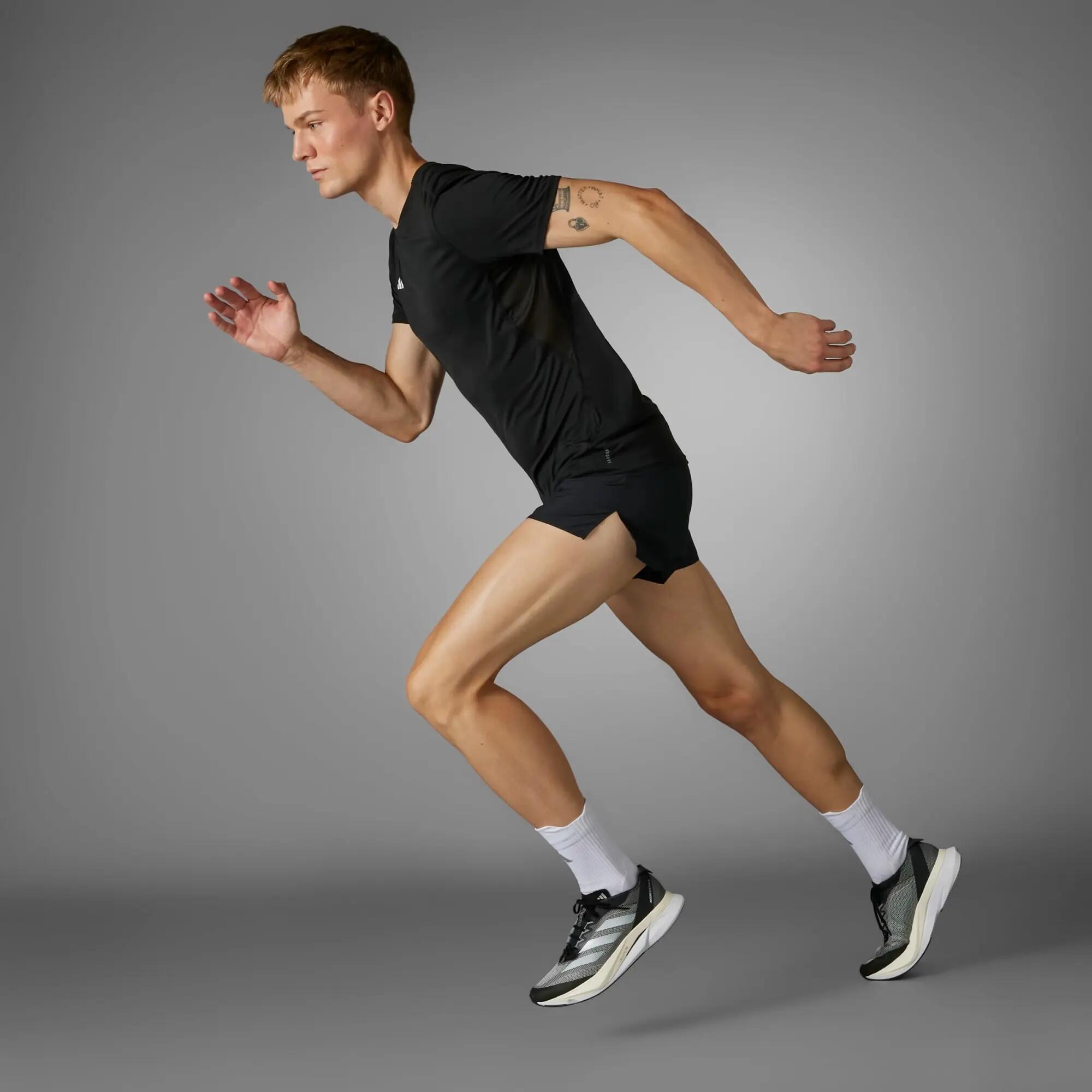 SHORT ADIDAS ADIZERO RUNNING HOMBRE  7/10