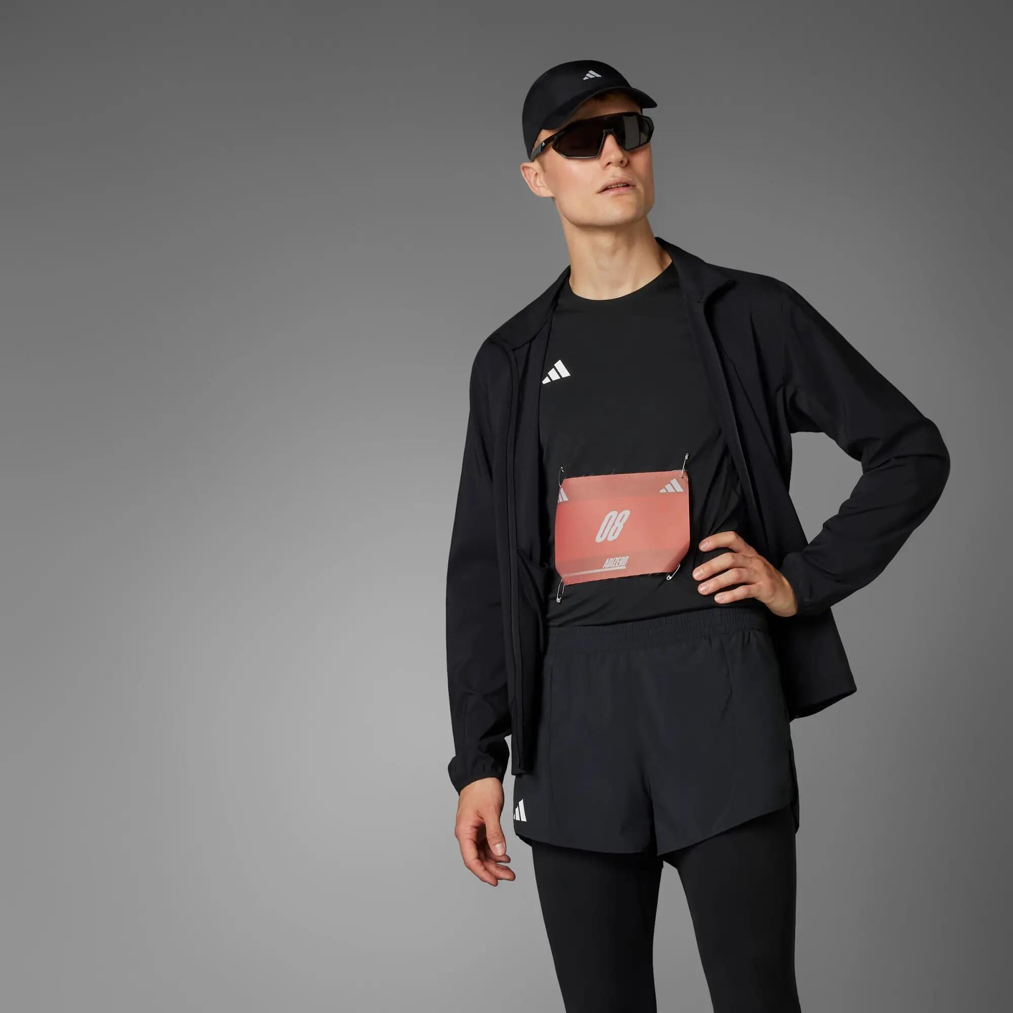 SHORT ADIDAS ADIZERO RUNNING HOMBRE  10/10