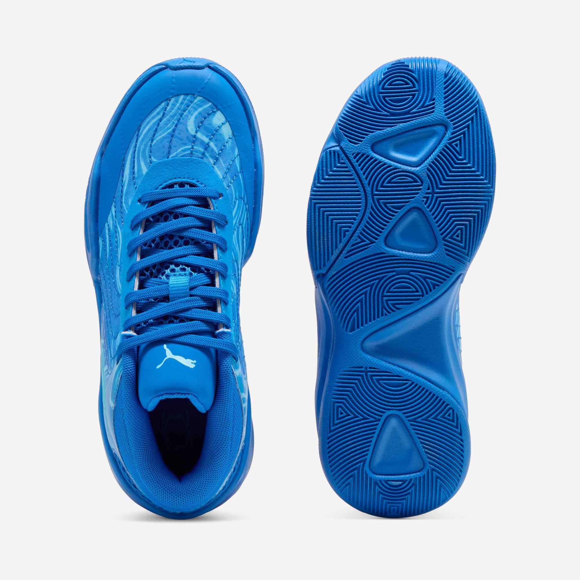 Zapatillas de baloncesto niños - Court Pro Jr Azul 3/6