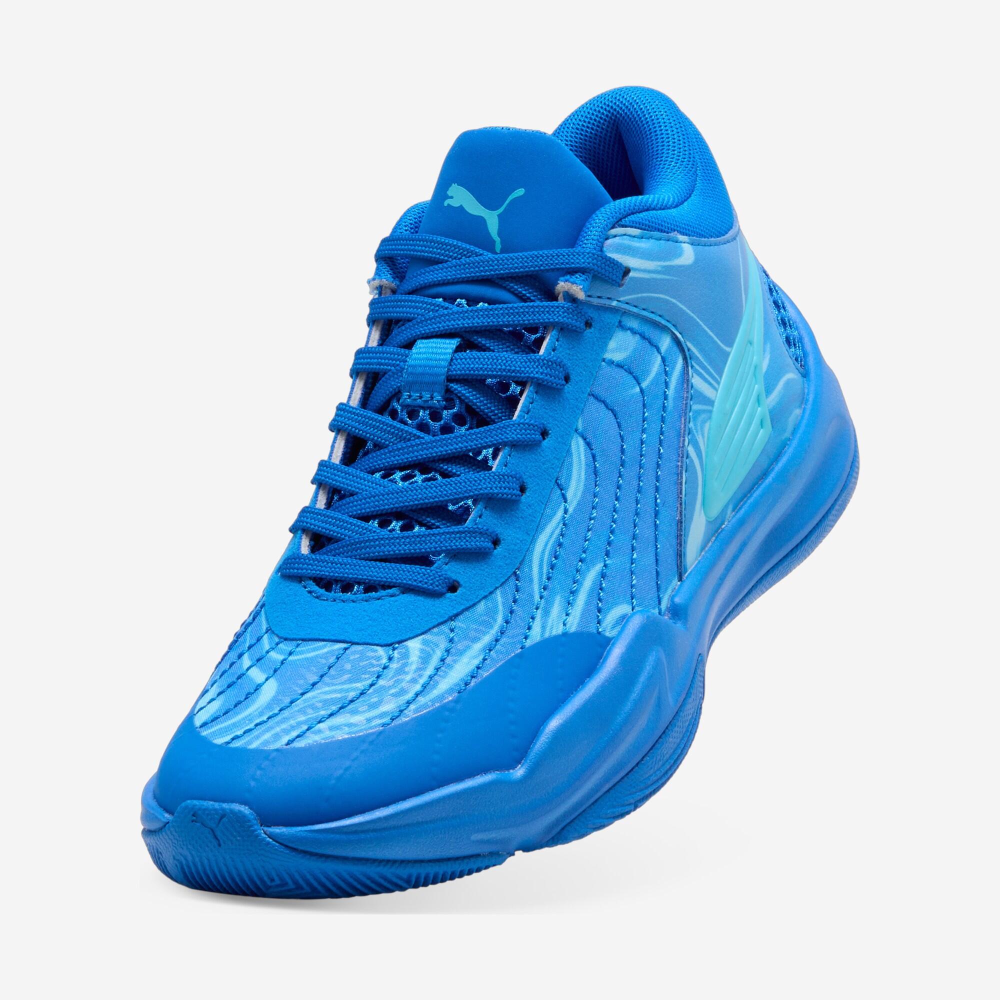 Zapatillas de baloncesto niños - Court Pro Jr Azul 4/6