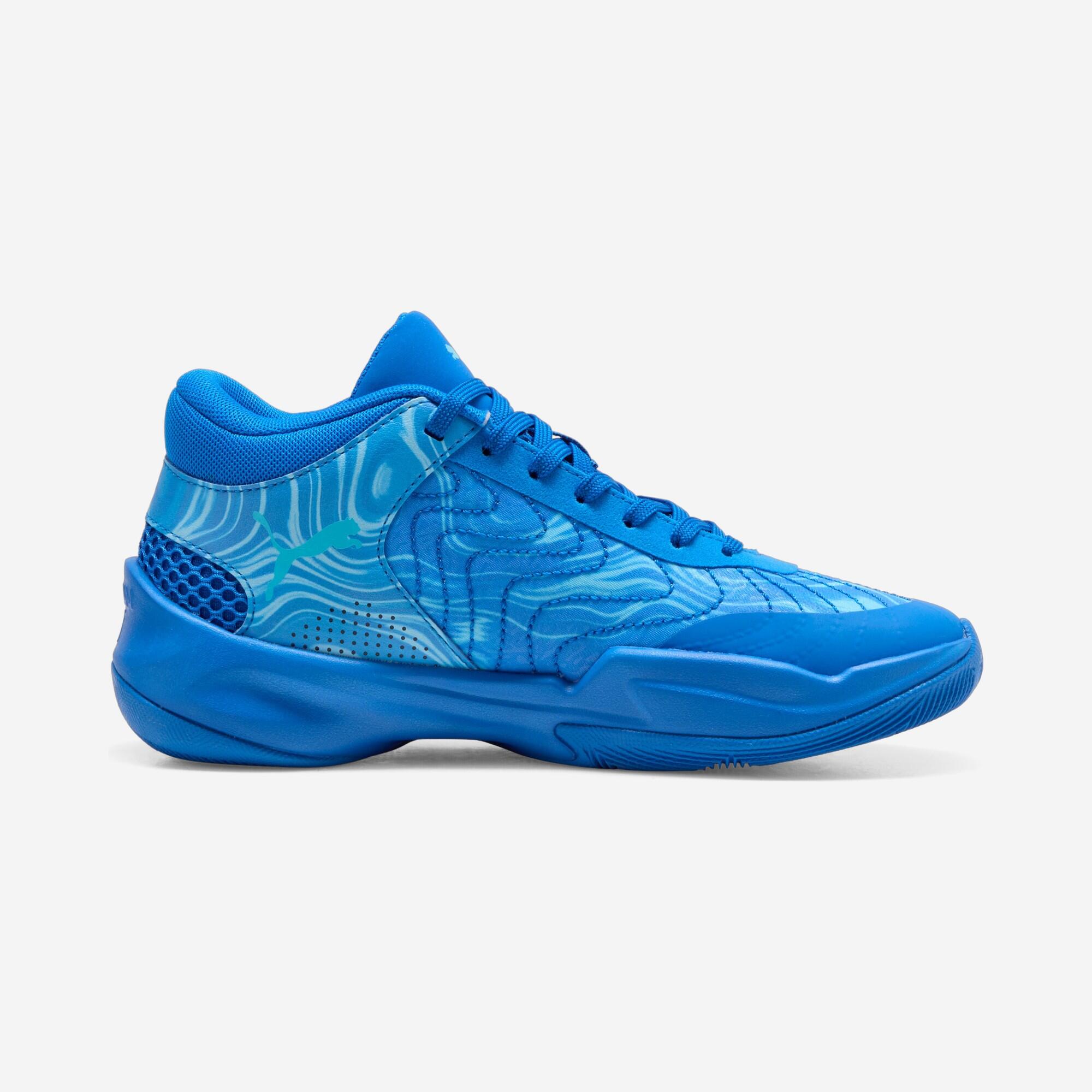 Zapatillas de baloncesto niños - Court Pro Jr Azul 6/6