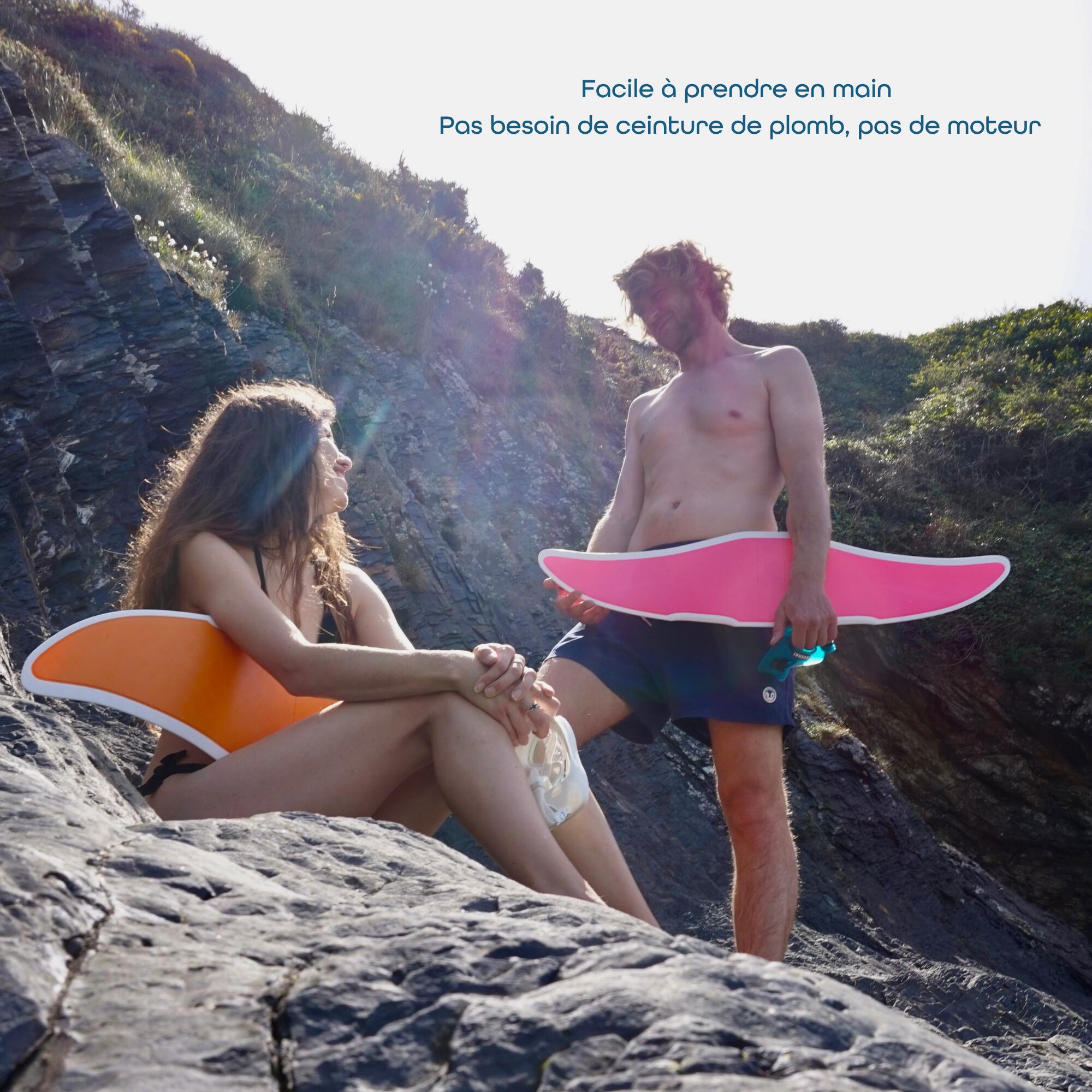DEEPFOIL ° Aile sous-marine Rose 6/9