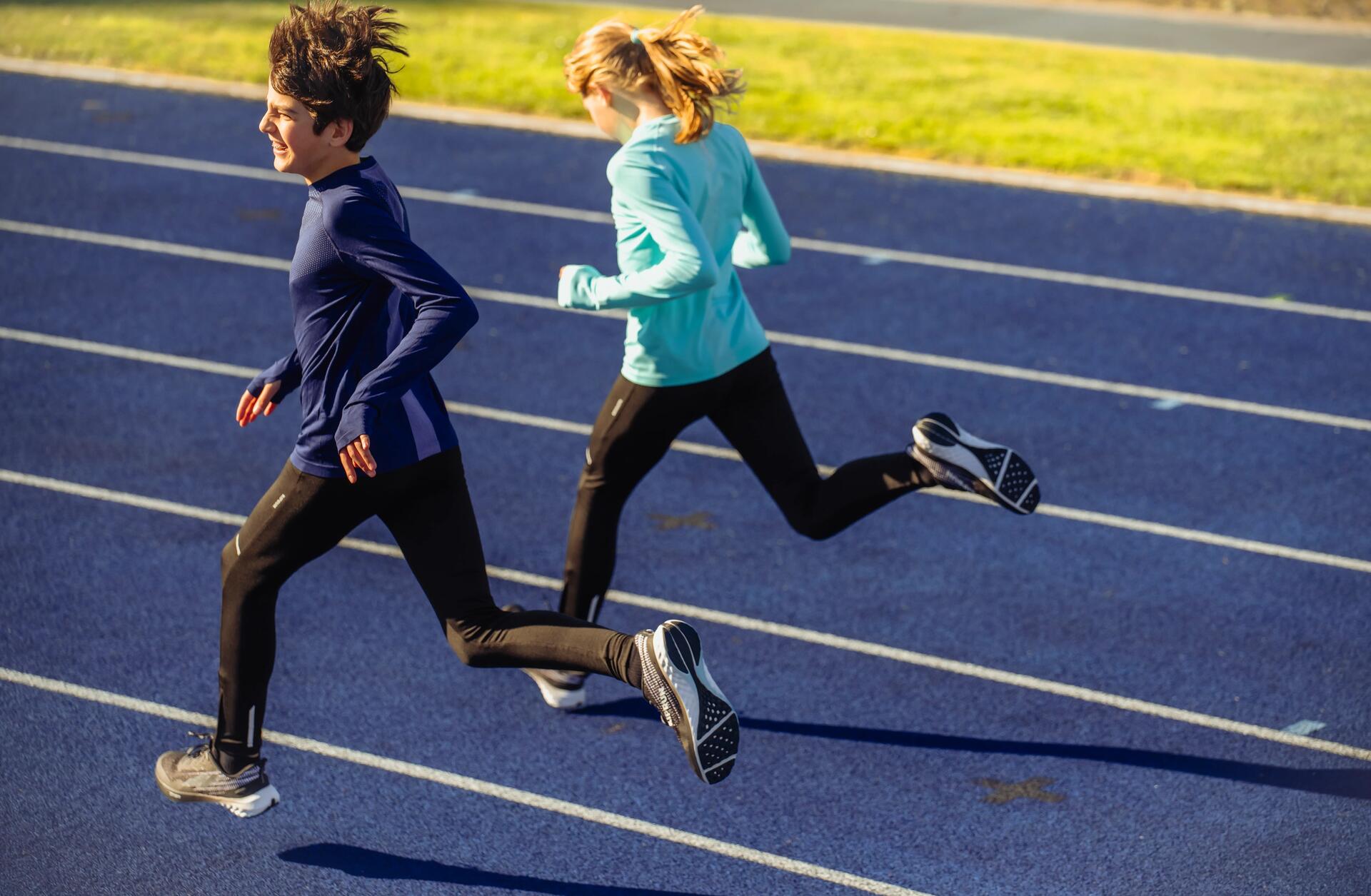 Hardlopen met muziek op telefoon