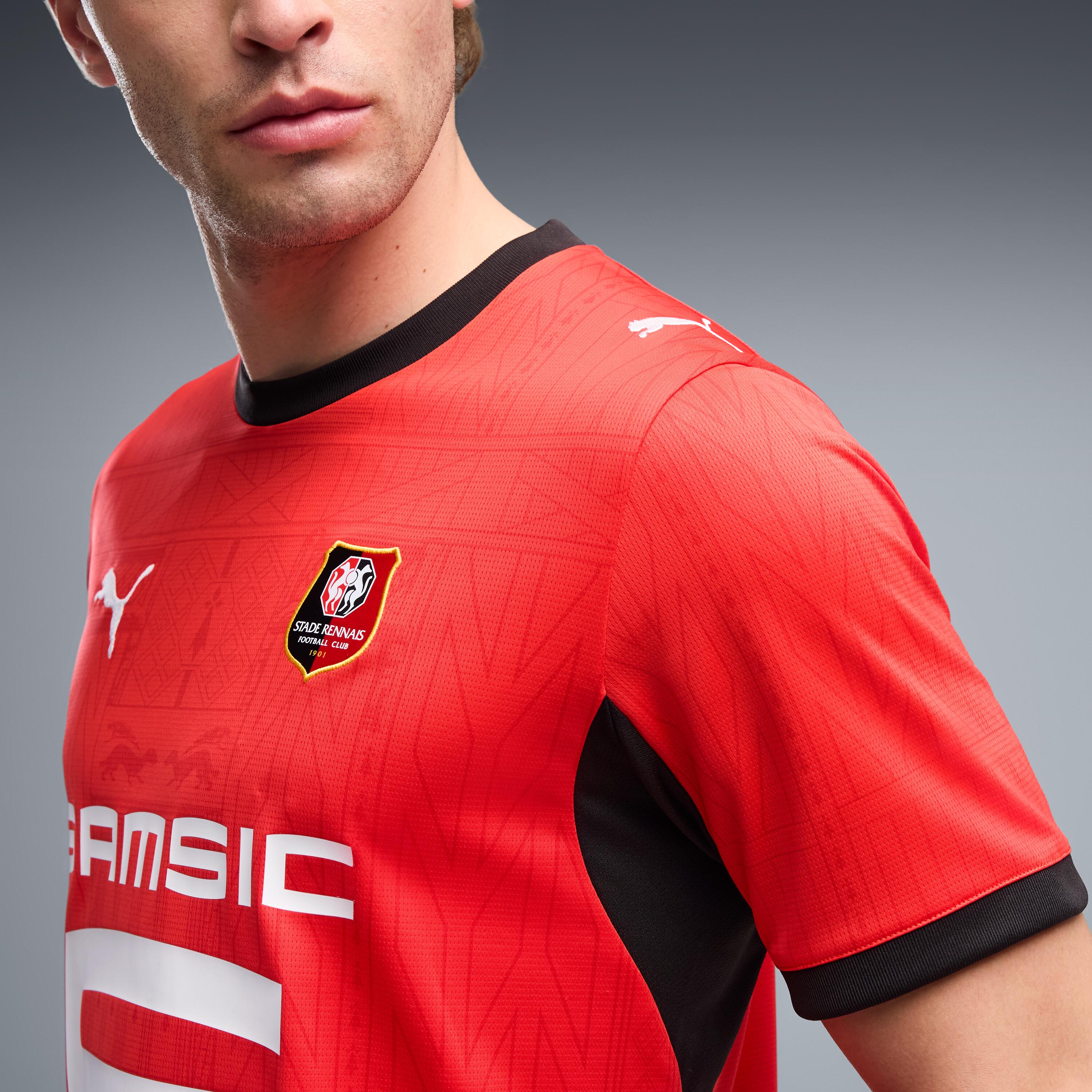 MAILLOT OFFICIEL DOMICILE HOME STADE RENNAIS ADULTE 2026/2027 5/5