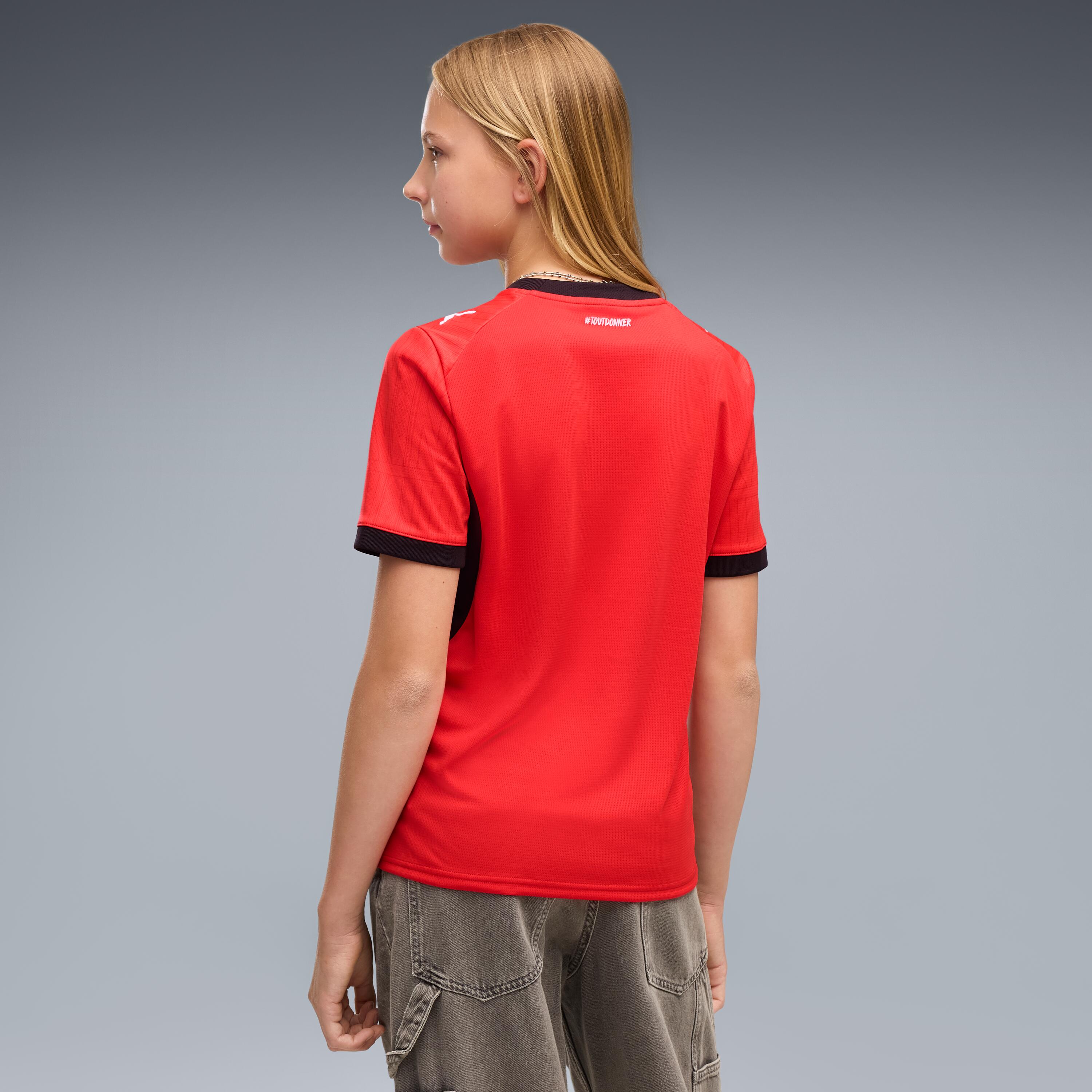 MAILLOT OFFICIEL DOMICILE STADE RENNAIS ENFANT SAISON 2026/2027 4/4
